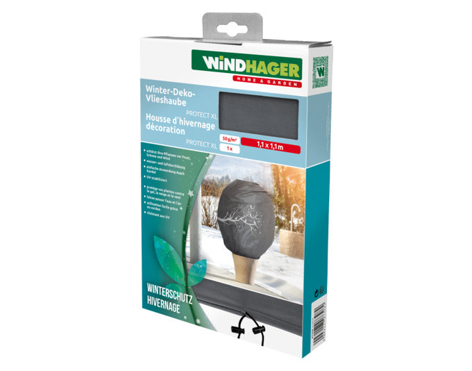WINDHAGER Winter-Deko-Vlieshaube Pect Vogel 1.1 x 1.1 m in  präsentiert im Onlineshop von KAQTU Design AG. Gartenpflege ist von WINDHAGER