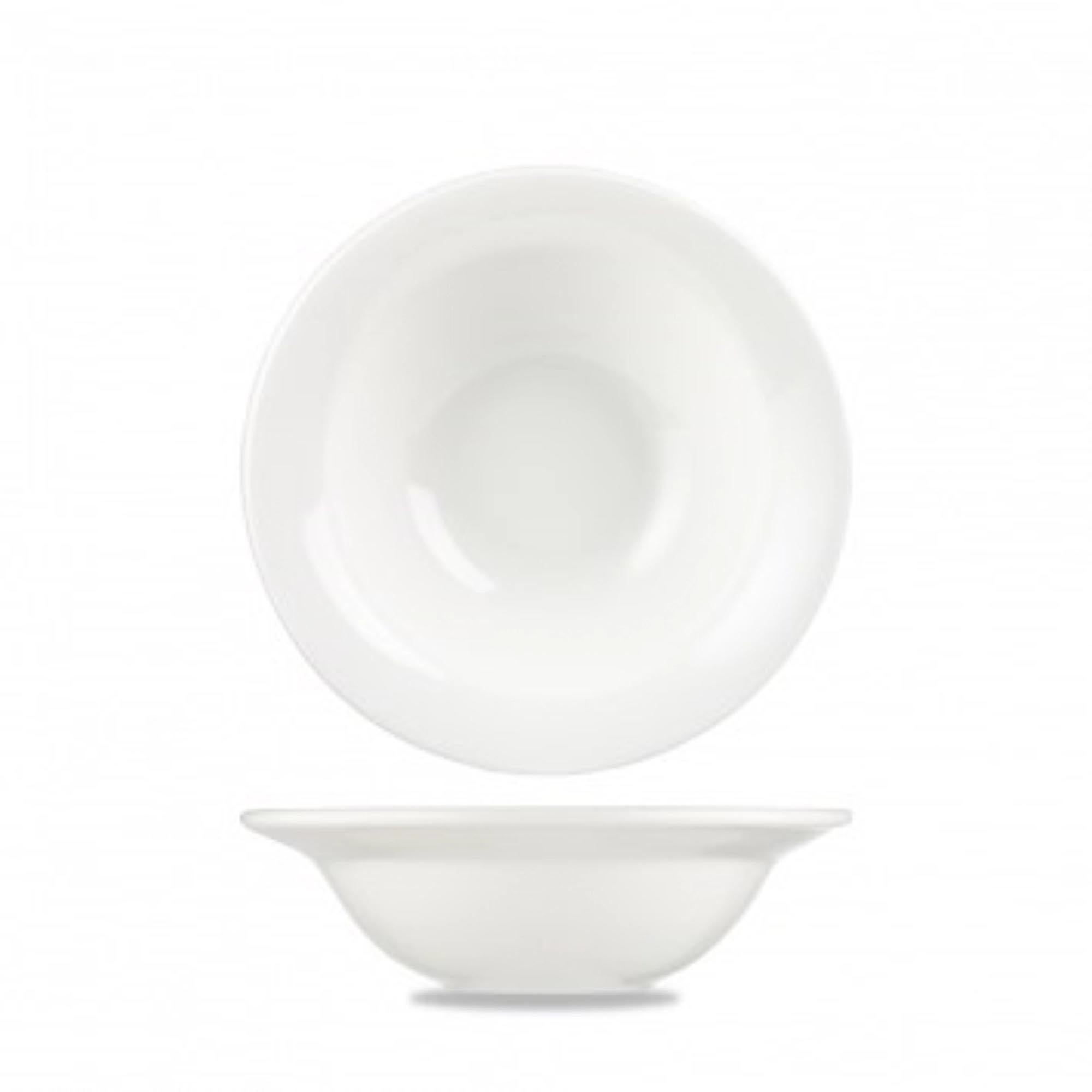 Elegante Alchemy Schüssel von Churchill: 16,2 cm, 22 cl, robustes Porzellan, ideal für Salate, Desserts, spülmaschinenfest.