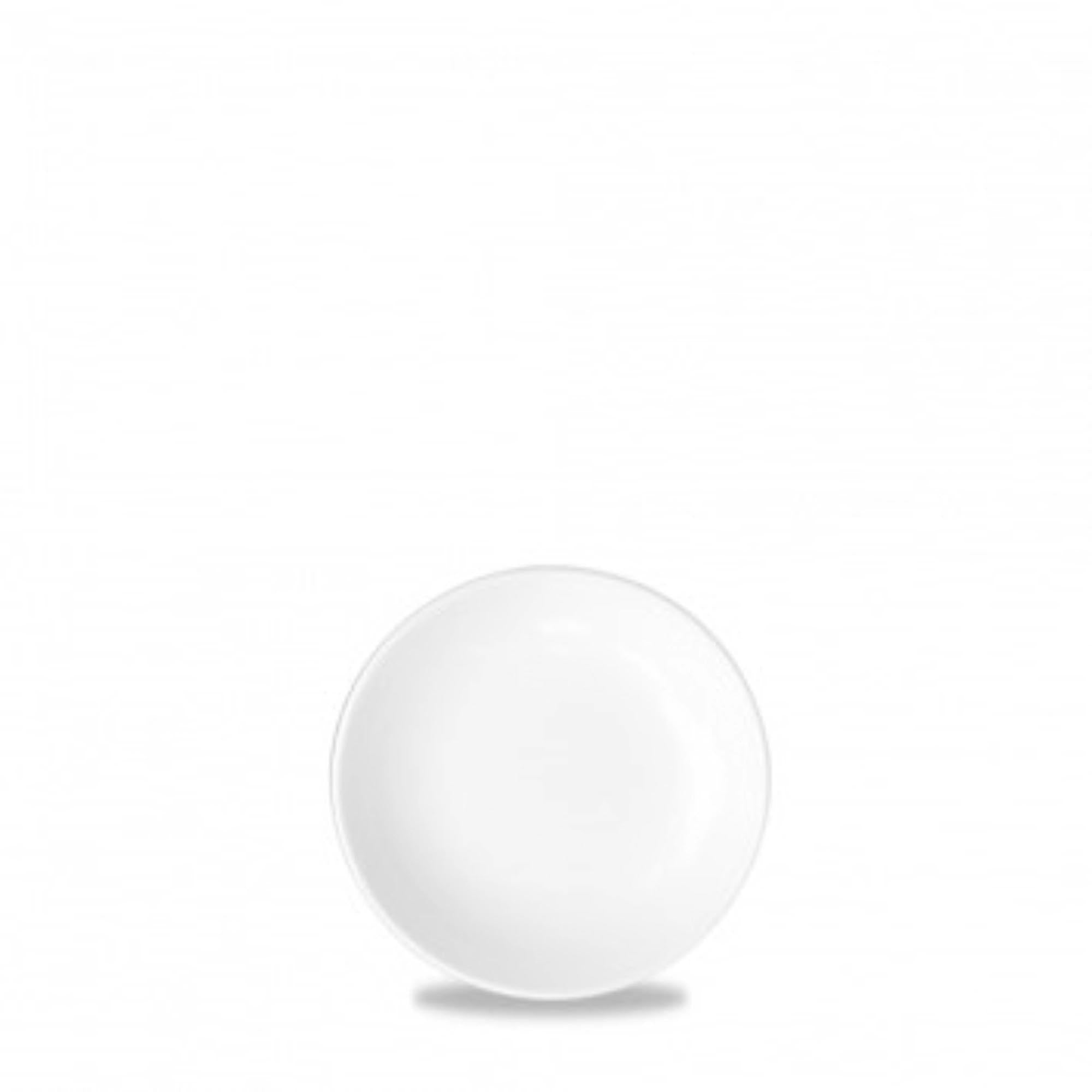 Elegante Alchemy Untertasse 10.2cm aus hochwertigem Porzellan, spülmaschinen- und mikrowellenfest, zeitloses Design von Churchill.