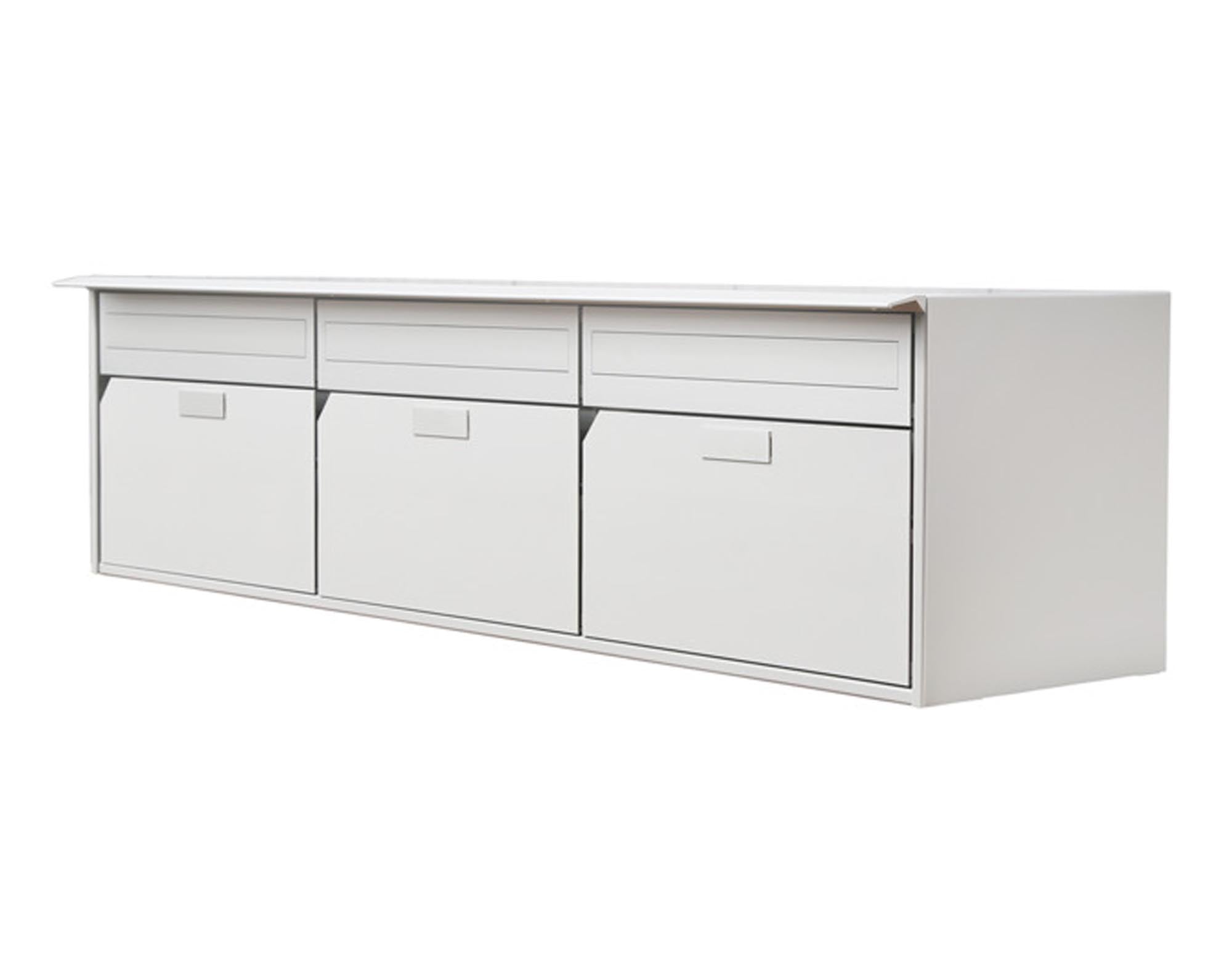 HUBER AG Briefkasten Davos Alu 100 in dunkelgrau metallic: wetterfest, elegant, sicher. Ideal für Ihr Zuhause. Jetzt entdecken!