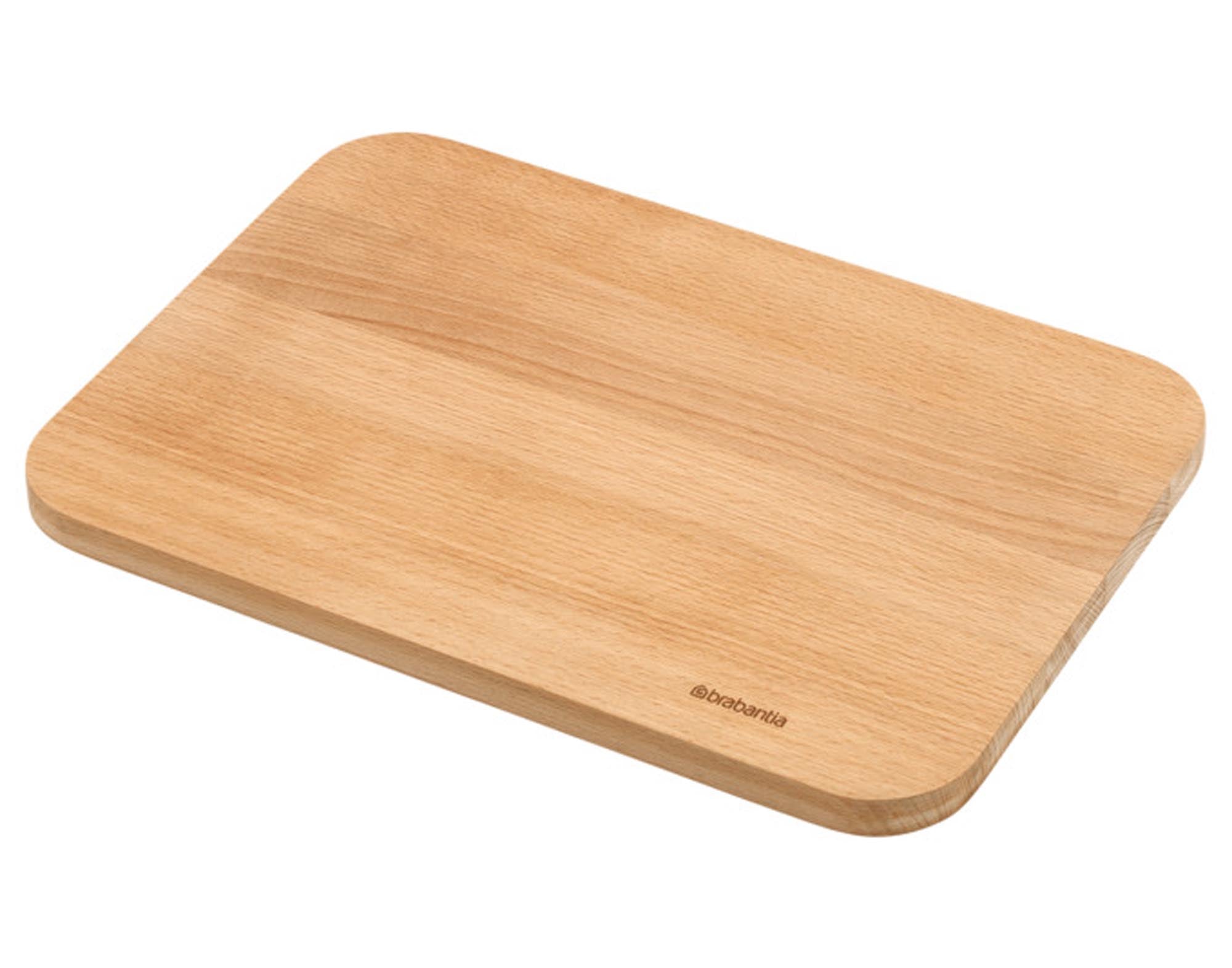 Entdecken Sie das BRABANTIA Schneidbrett M Profile Holz 23x32 cm – langlebig, hygienisch und ideal für Ihre Küche. Perfekt für Obst, Gemüse und Fleisch!