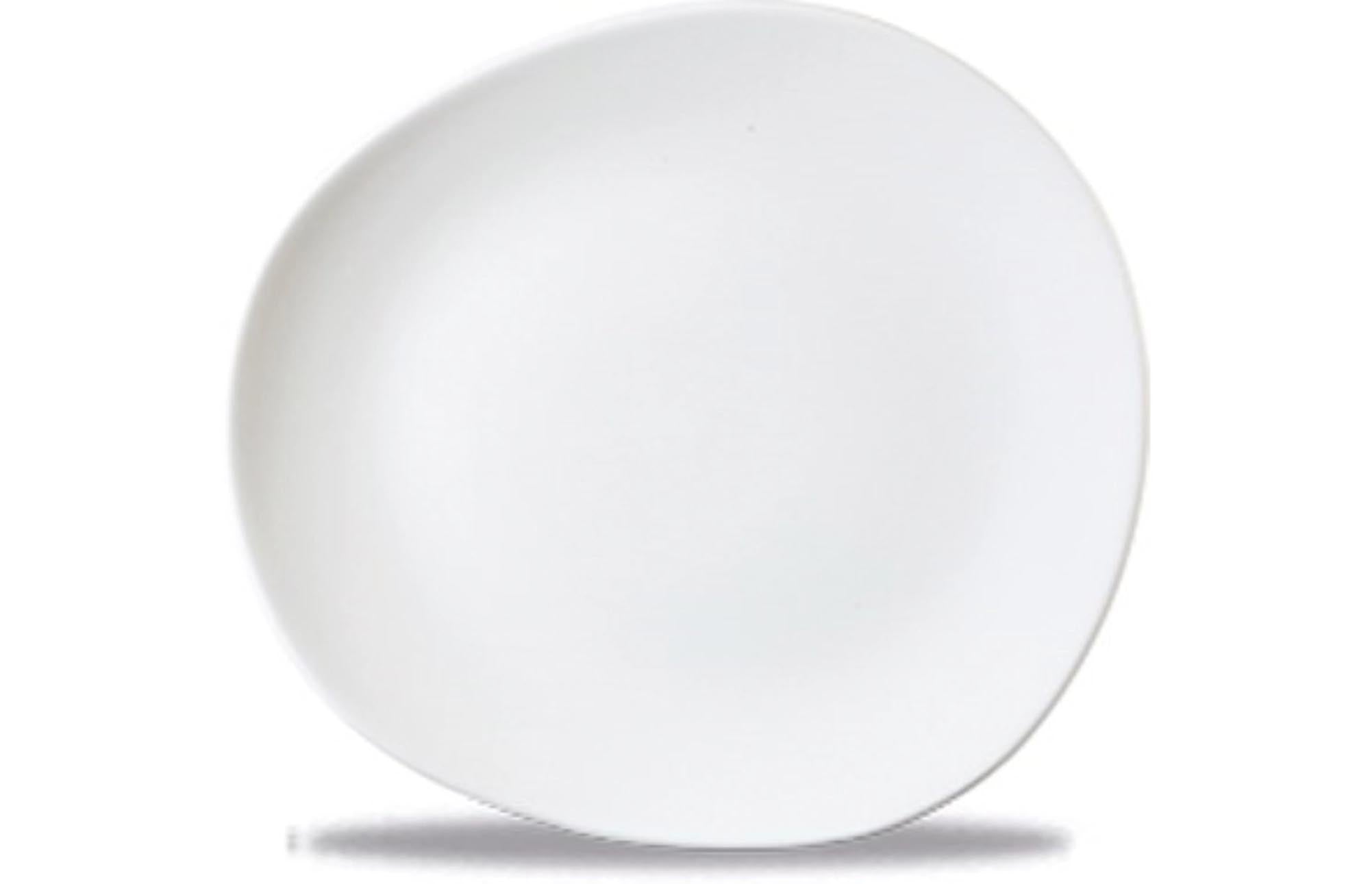 Trace Organic plate flat 21cm