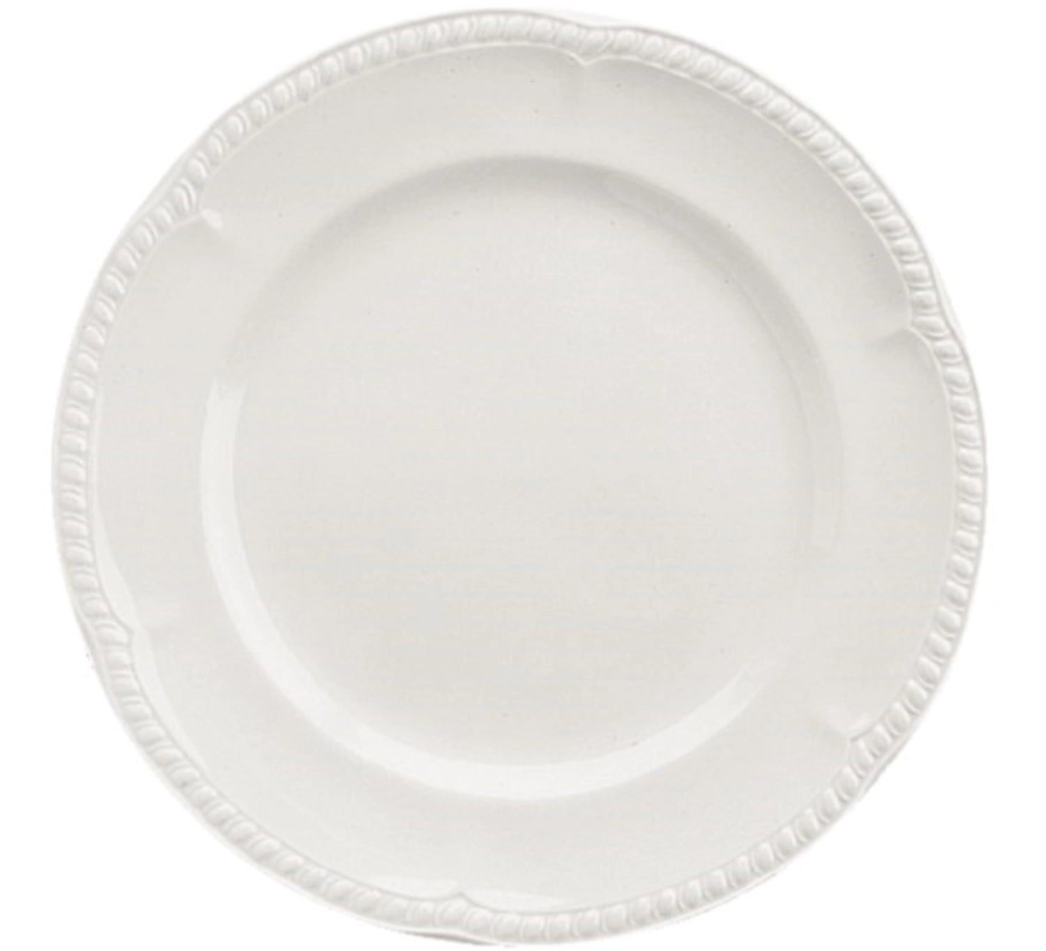 Buckingham White Plate Flat 28 cm