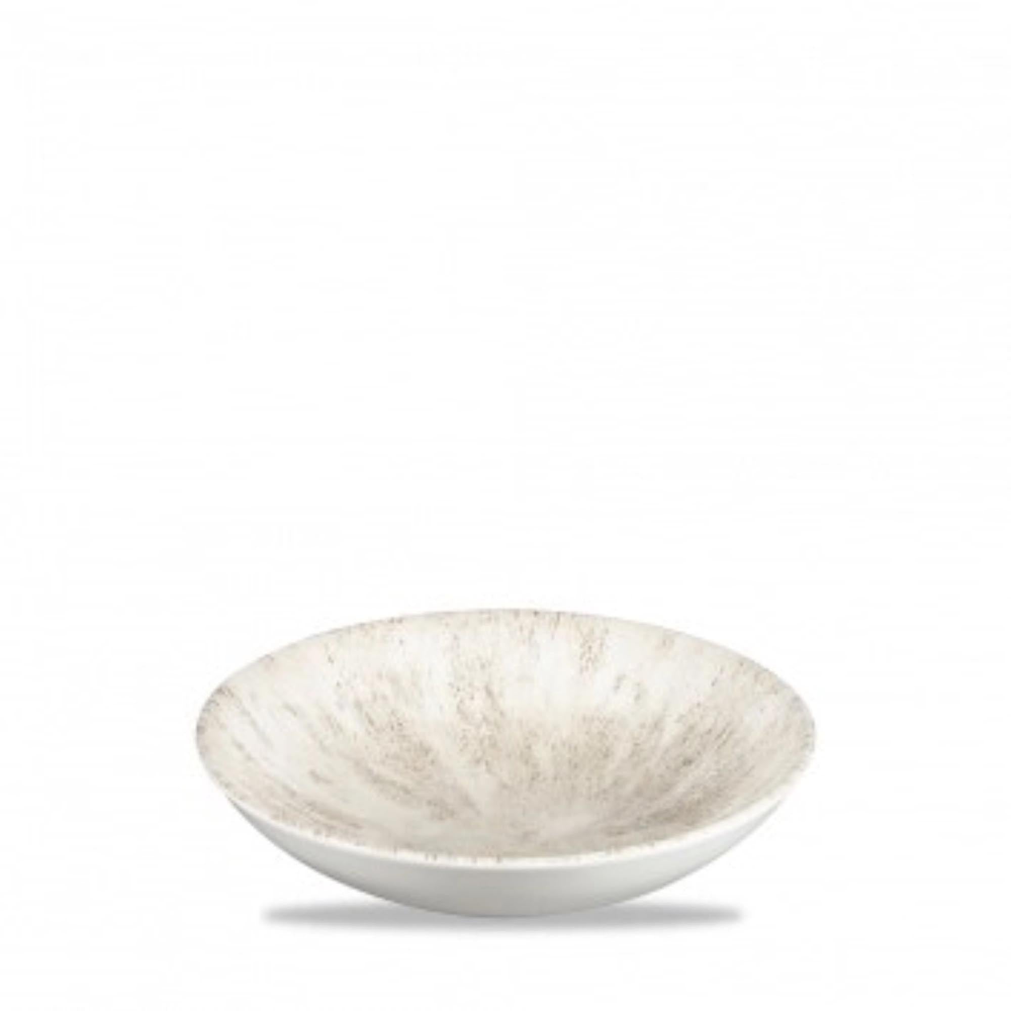 Entdecken Sie den eleganten S.P. Stone Aquamarine Coupe Teller von Churchill. Hitzebeständig, spülmaschinenfest und ideal für kreative Präsentationen.