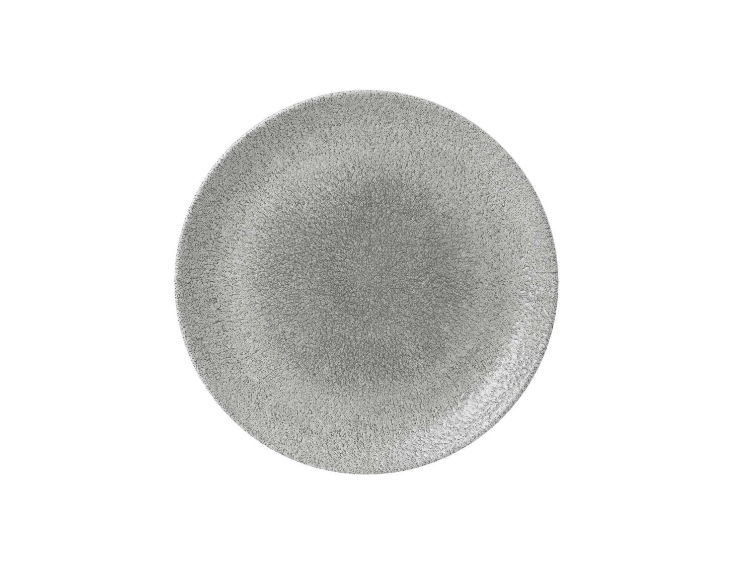 S.PAssiette plate Raku Jasper Gris 28,8 cm