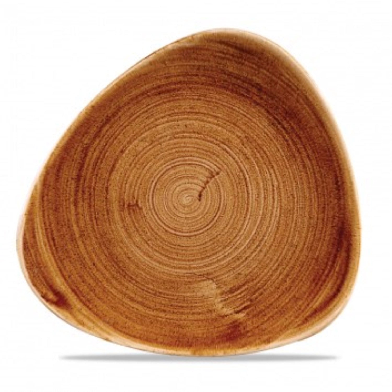 STONECAST Patina Vintage Copper Triangle Plate plate 22,9 cm