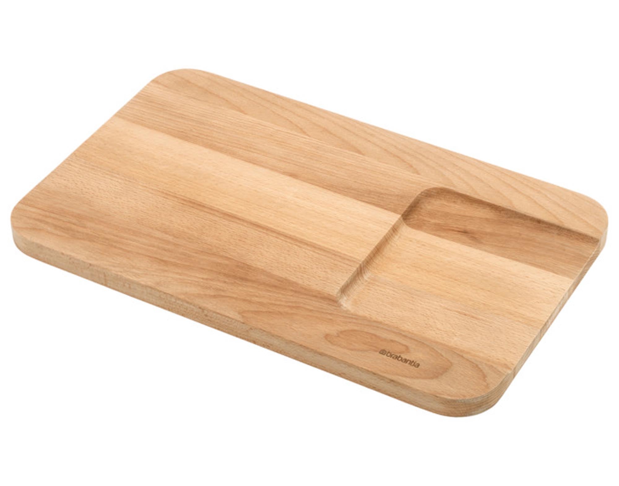 Entdecken Sie das BRABANTIA Schneidbrett Gemüse Profile Holz – langlebig, nachhaltig und ideal für effizientes Schneiden von Gemüse und Obst.