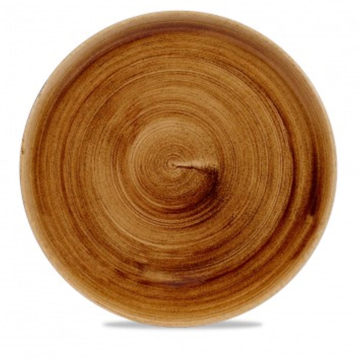 Piastra di coupé in rame vintage di patina di stonecast flach 32,4 cm