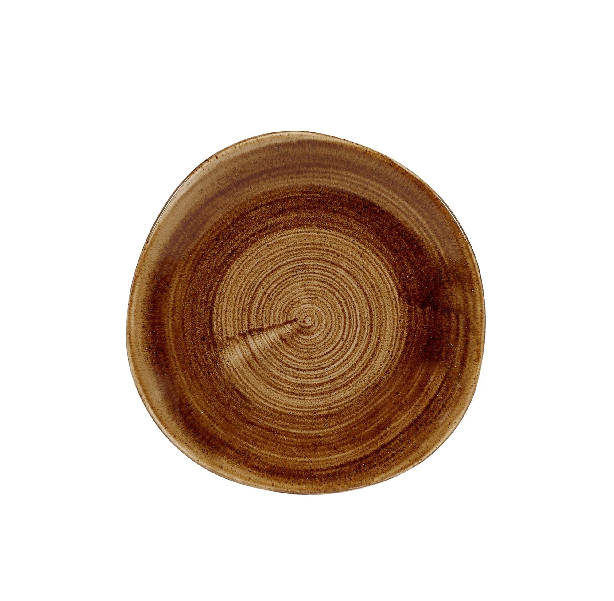 Entdecken Sie den Stonecast Patina Vintage Copper Organic Teller 21cm von Churchill. Einzigartiges Design, warme Farbgebung, spülmaschinenfest und ideal für moderne Haushalte.