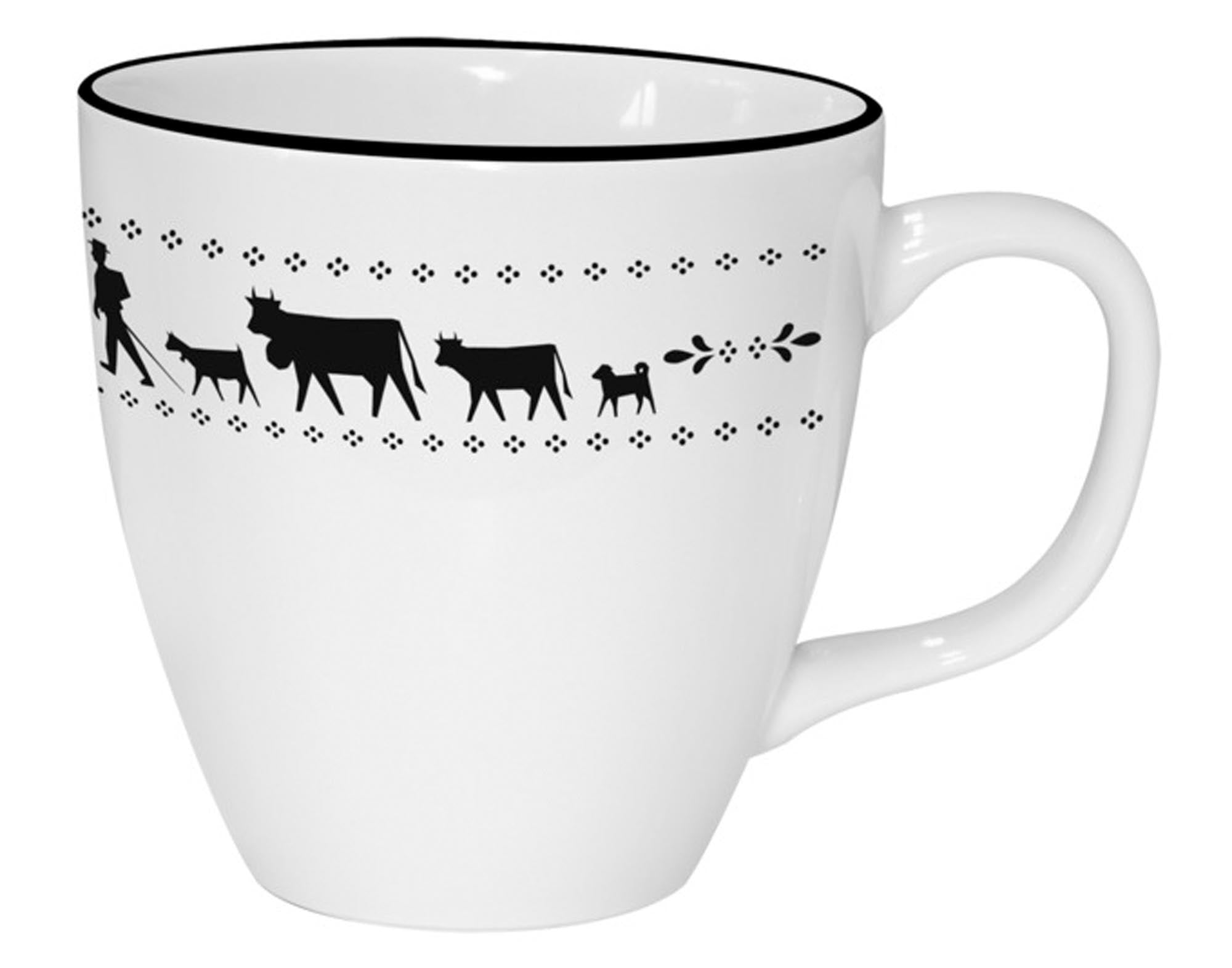 Entdecken Sie den STEINLIN Mug Alpaufzug 0.3 l – stilvoll, funktional und ideal für heiße Getränke. Perfekt für Alpenliebhaber!