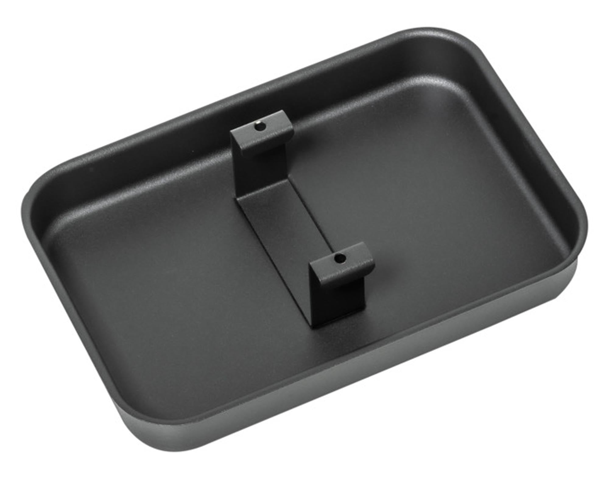 Entdecken Sie die RÖSLE Fettauffangschale G4 SL mit Haltebügel – ideal für sauberes Grillen, einfache Reinigung und weniger Flammenbildung.