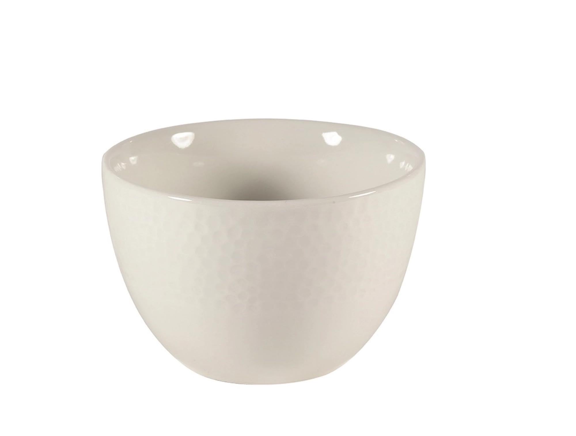 Elegante Isla White Zuckerdose von Churchill, 22,7cl, aus hochwertigem Porzellan, zeitloses Design, spülmaschinenfest.