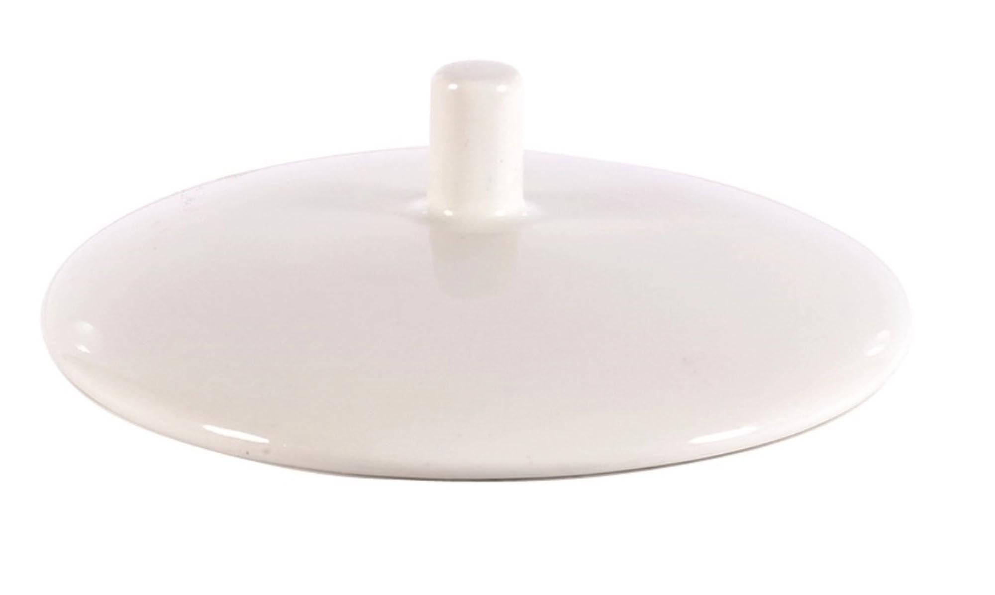 Eleganter Isla White Deckel von Churchill: Funktional, pflegeleicht, zeitlos und langlebig. Perfekt für jede Zuckerdose.