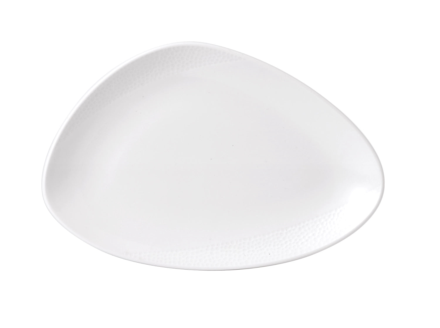 Isla White Triangel Plate plate 30.4x20,5 cm
