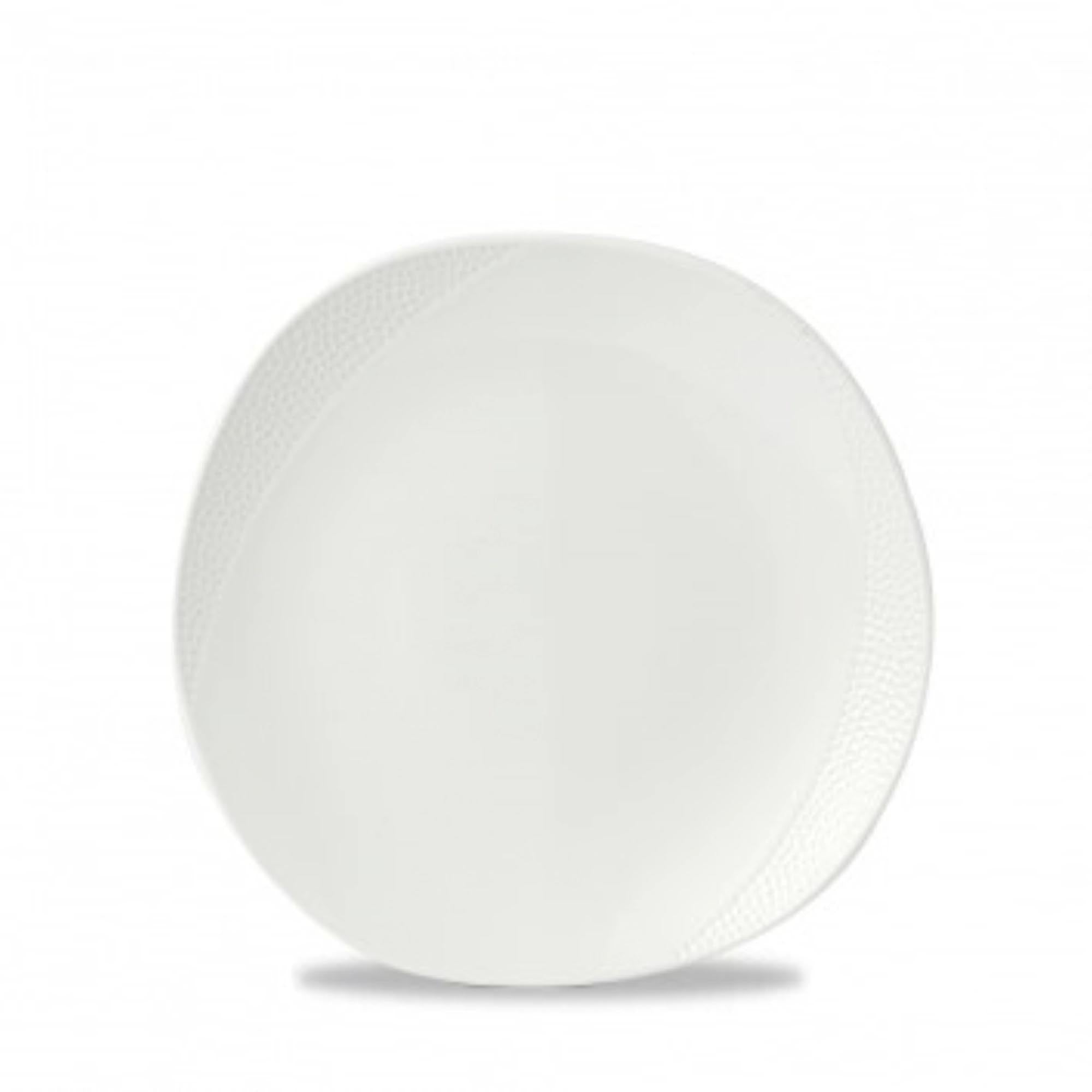 Isla White Organic Plate plate 26,4 cm