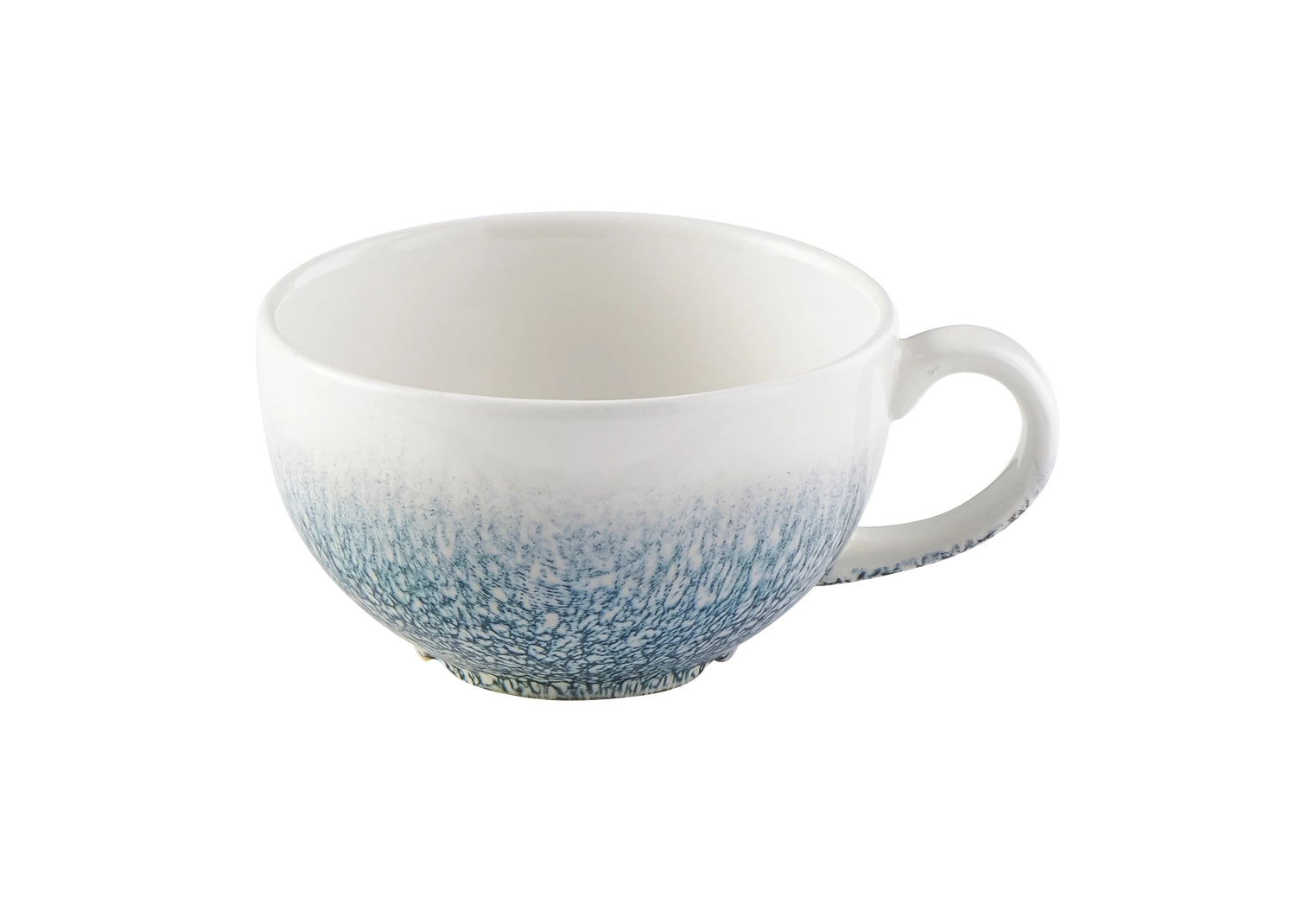 S.P. Raku Topaz Blue Tasse 22.7cl 9.5cm H5.5cm
