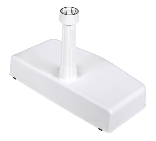 SIENA GARDEN Balkonschirmständer 20 kg 50x25 cm weiss in präsentiert im Onlineshop von KAQTU Design AG. Outdoor Zubehör ist von SIENA GARDEN