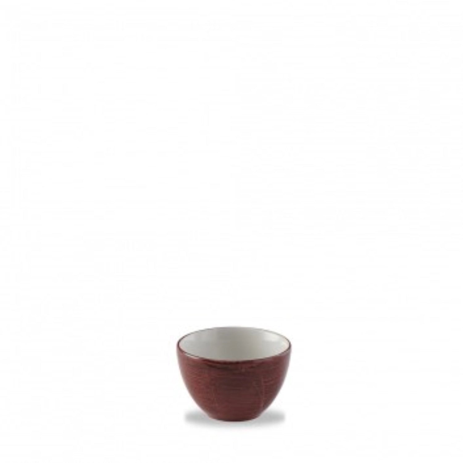 STONECAST Patine Red Rust Sugar Bowl 22.7Cl 9,8 cm H6,2 cm