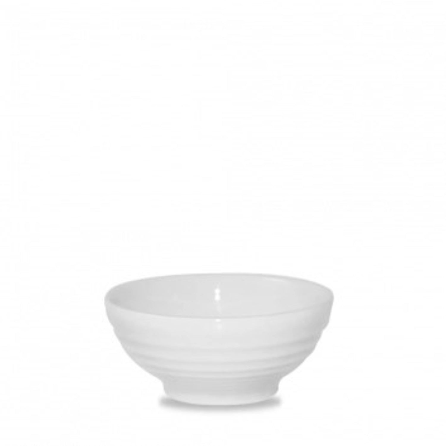 Bit on the Side White <tc>Ripple</tc> Snack Bowl 12x5.7cm 28cl
