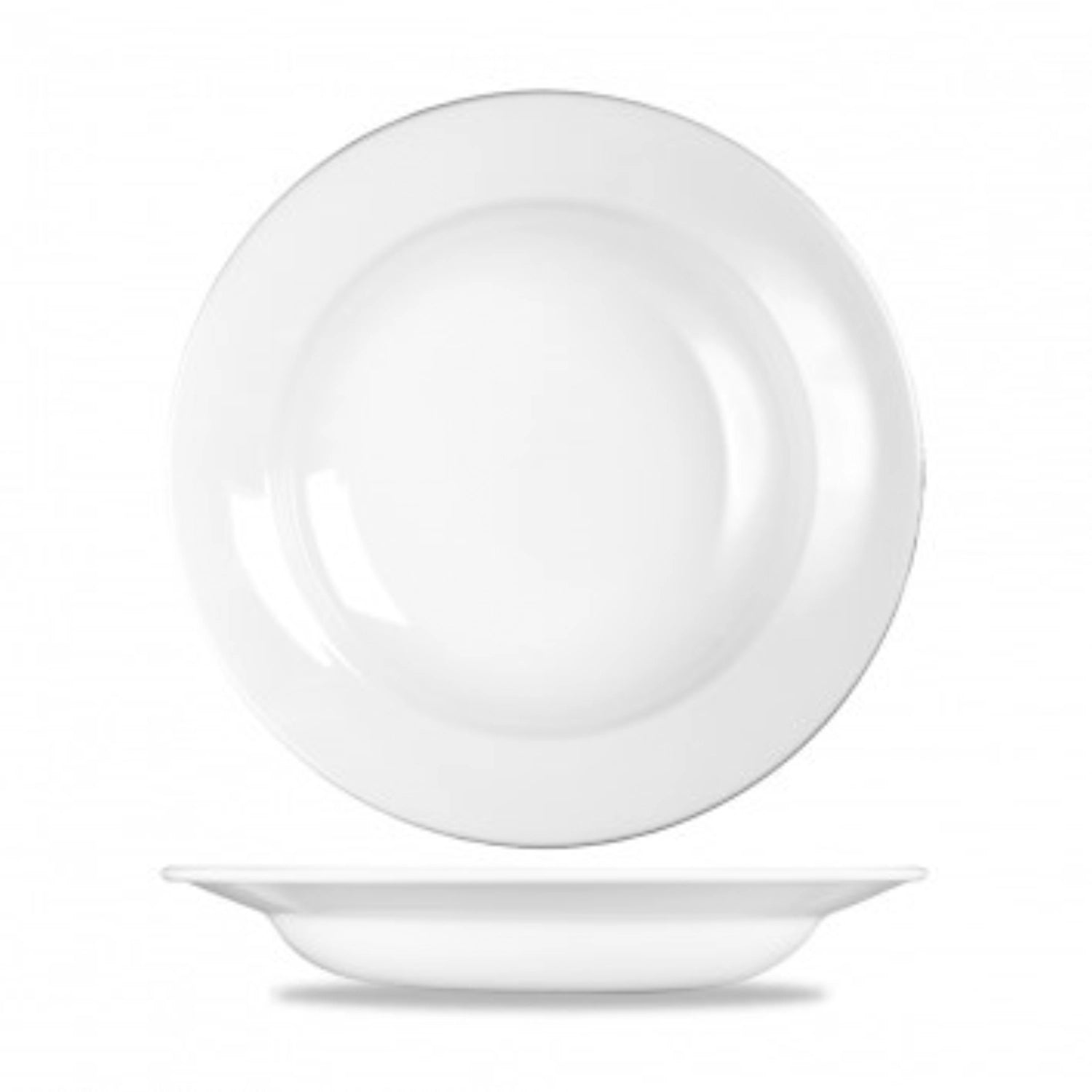 Bol blanc profil avec jante 24,9 cm 50cl