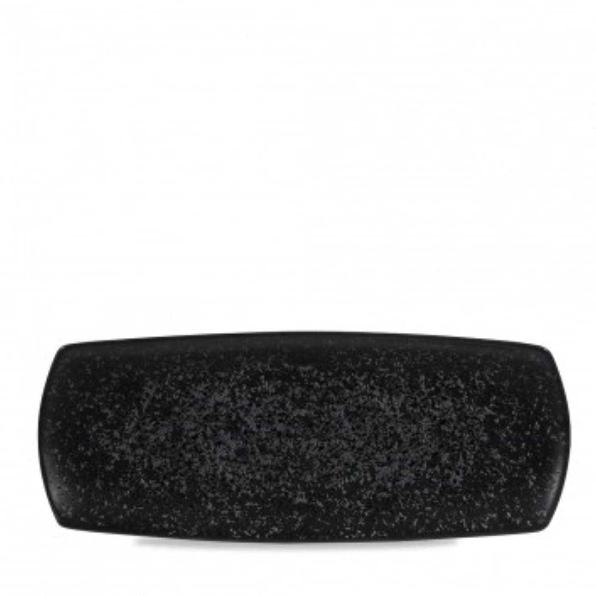 Entdecken Sie die elegante Menu Shades Caldera Ash Platte von Churchill (35,5x14 cm) aus hochwertigem Porzellan – ideal für stilvolle Anlässe und tägliche Mahlzeiten.