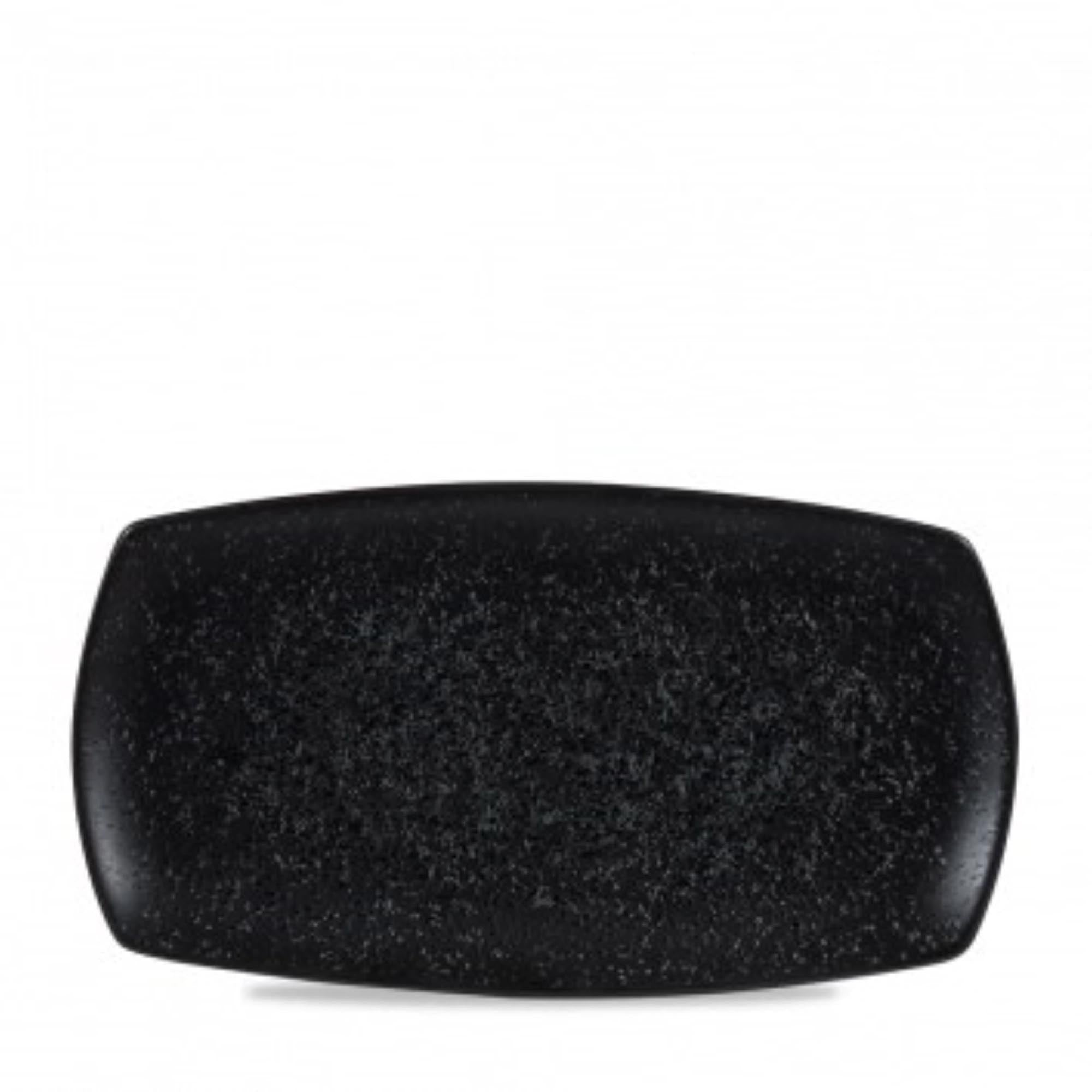 Entdecken Sie die stilvolle Menu Shades Caldera Ash Platte (35.5x19cm) von Churchill. Langlebig, spülmaschinenfest und ideal für jede Tischdekoration.