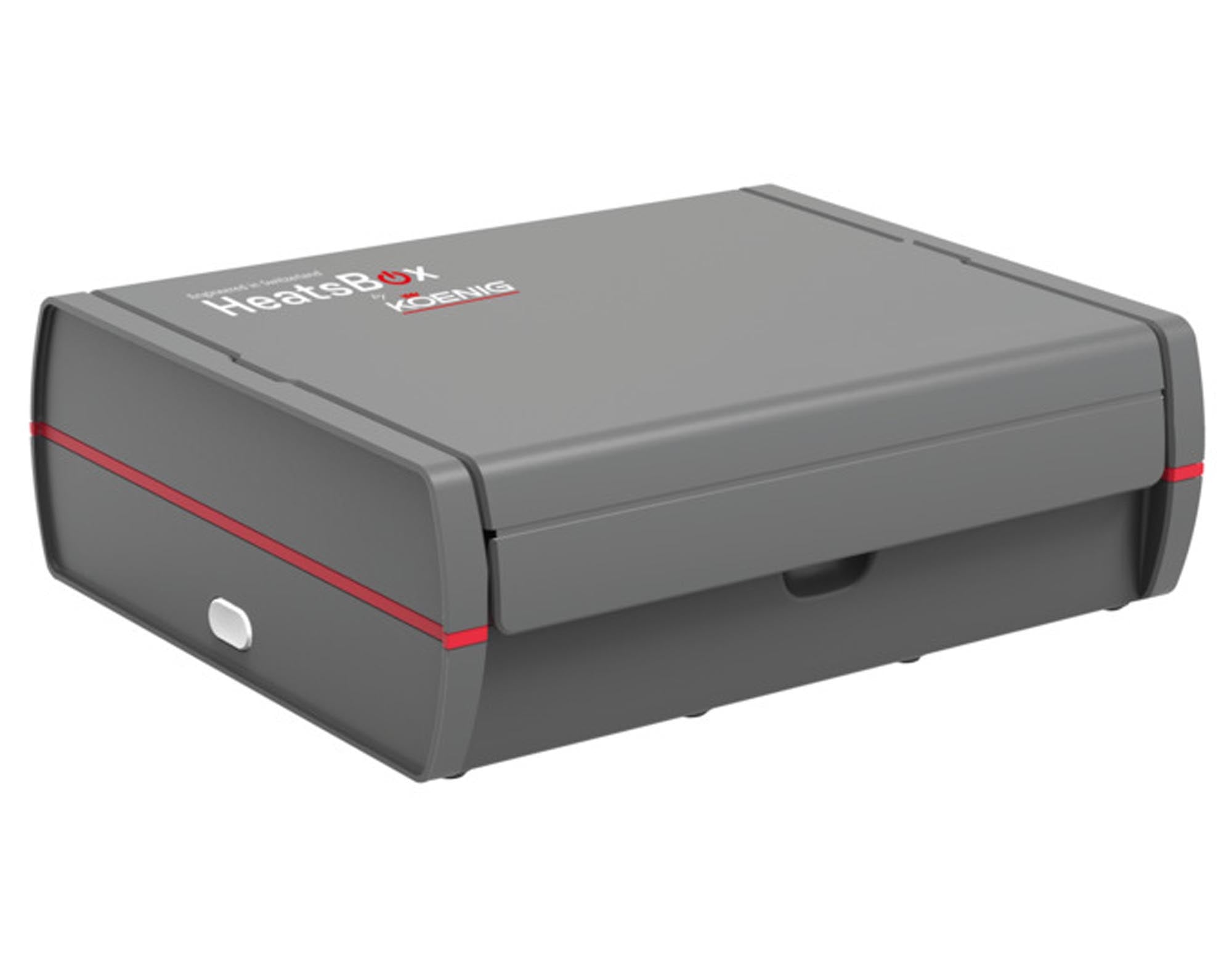 Entdecken Sie die KOENIG Lunchbox HeatsBox – die perfekte Lösung für warme Mahlzeiten unterwegs. Hochwertig, sicher und kabellos!