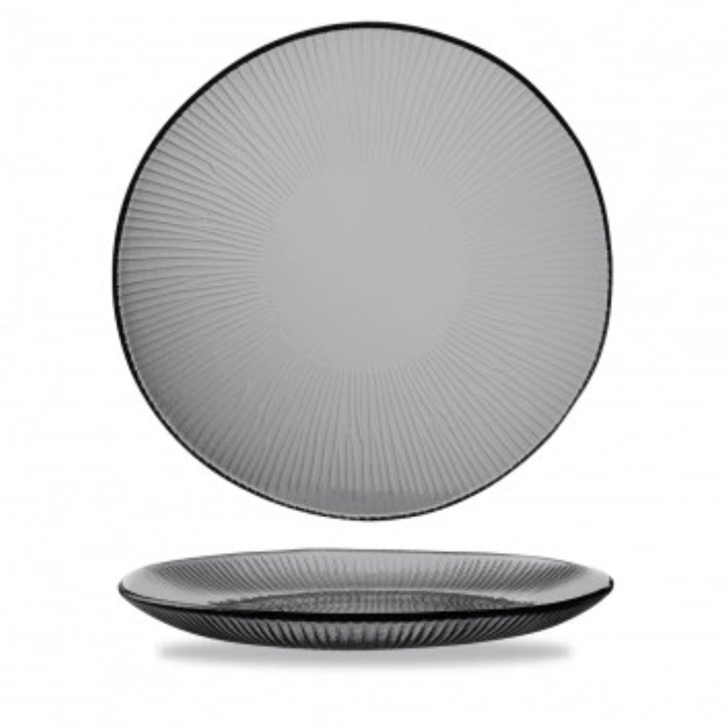 Bambou Organic Dust Glass Coquille Round Falch, 29,5 cm