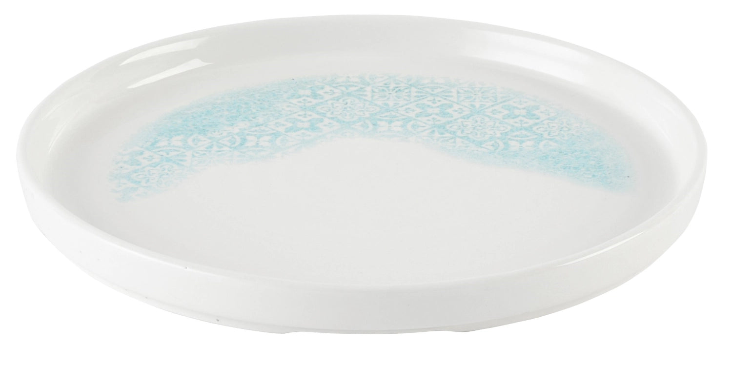 V.PAssiette murale de chef Med Tiles Aquamarine 26 cm