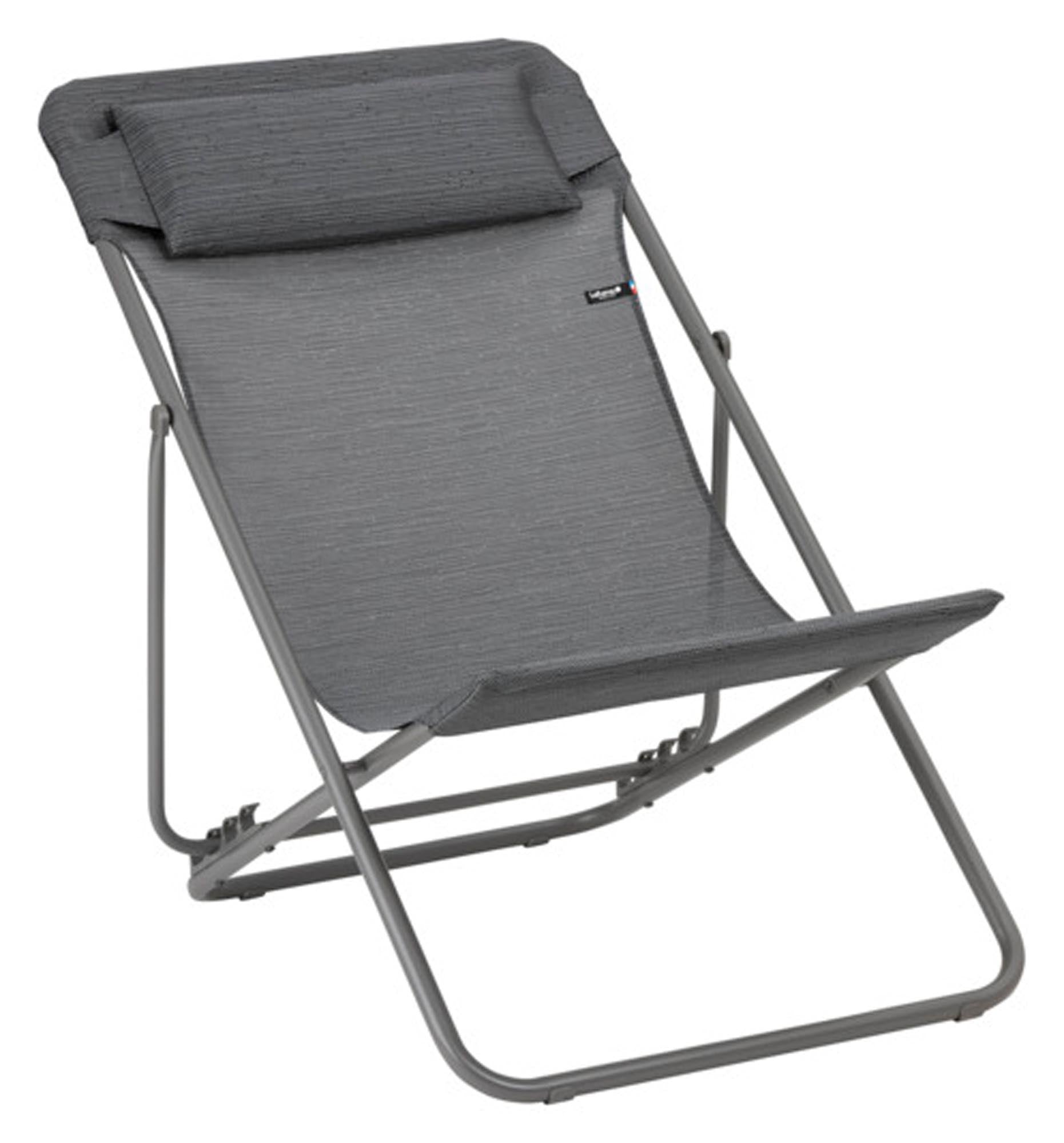 Entdecken Sie den LAFUMA Sessel Maxi Transat Obsidian Titane – der perfekte, ergonomische Outdoor-Sessel für Garten, Terrasse und Balkon. Robust, stilvoll und bequem!