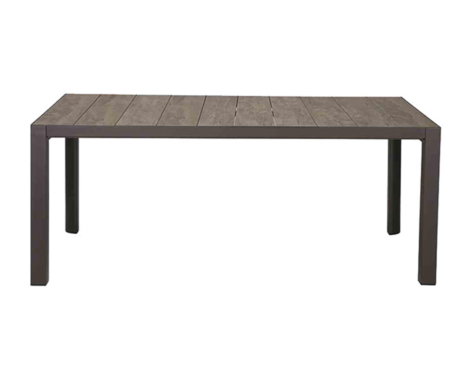 Entdecken Sie den SIENA GARDEN Tisch Sincro 200/260x100 cm – ideal für gesellige Stunden im Freien, witterungsbeständig, modern und erweiterbar.