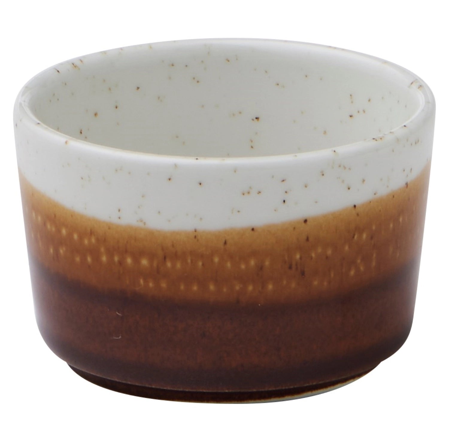 Entdecken Sie das elegante Nourish Siena Barley White Dip Schälchen von Churchill. Ideal für Dips, Saucen und kleine Beilagen. Mikrowellen- und spülmaschinenfest.