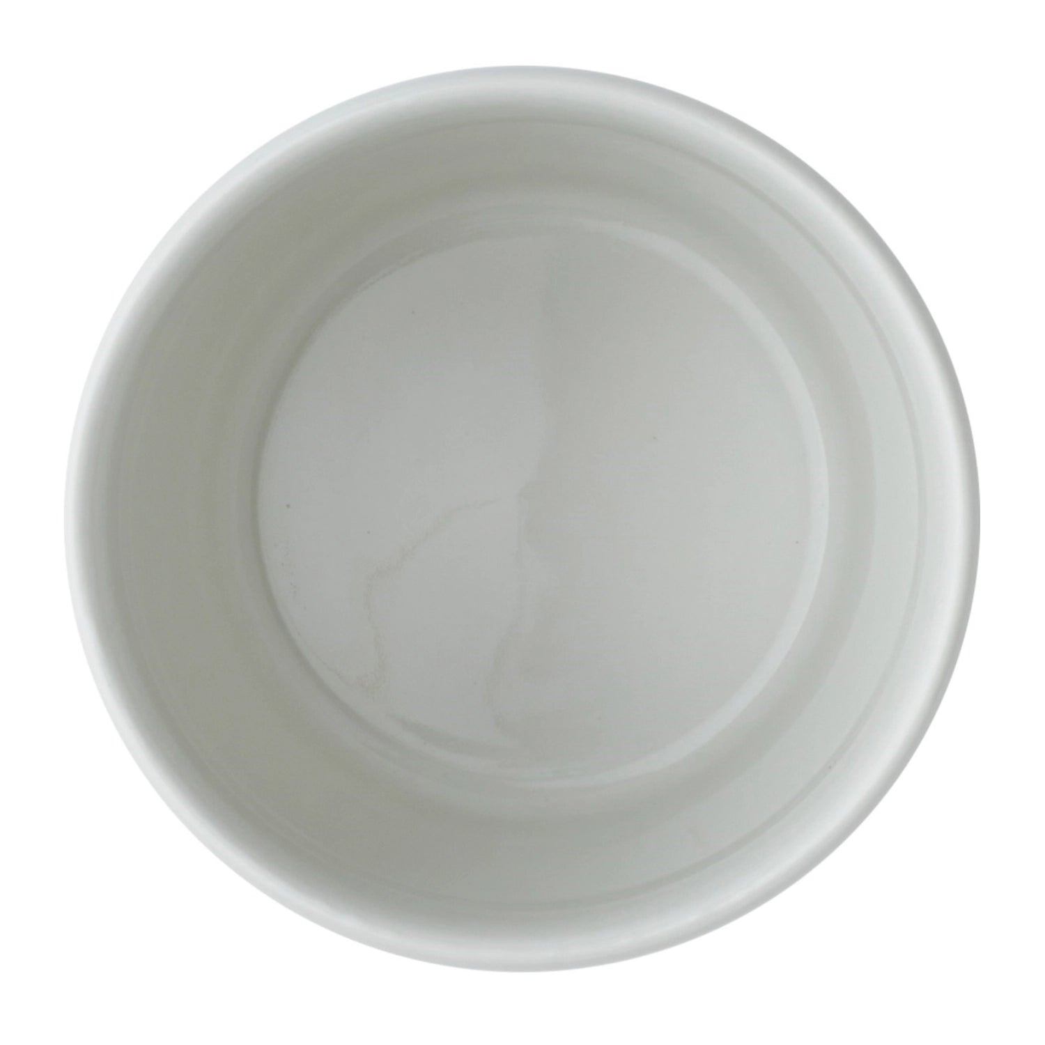 Eleganter weißer Becher von Churchill, 30cl, H8.2cm, D8.7cm, ideal für Kaffee oder Tee, mit schlichtem Design für jeden Tisch.