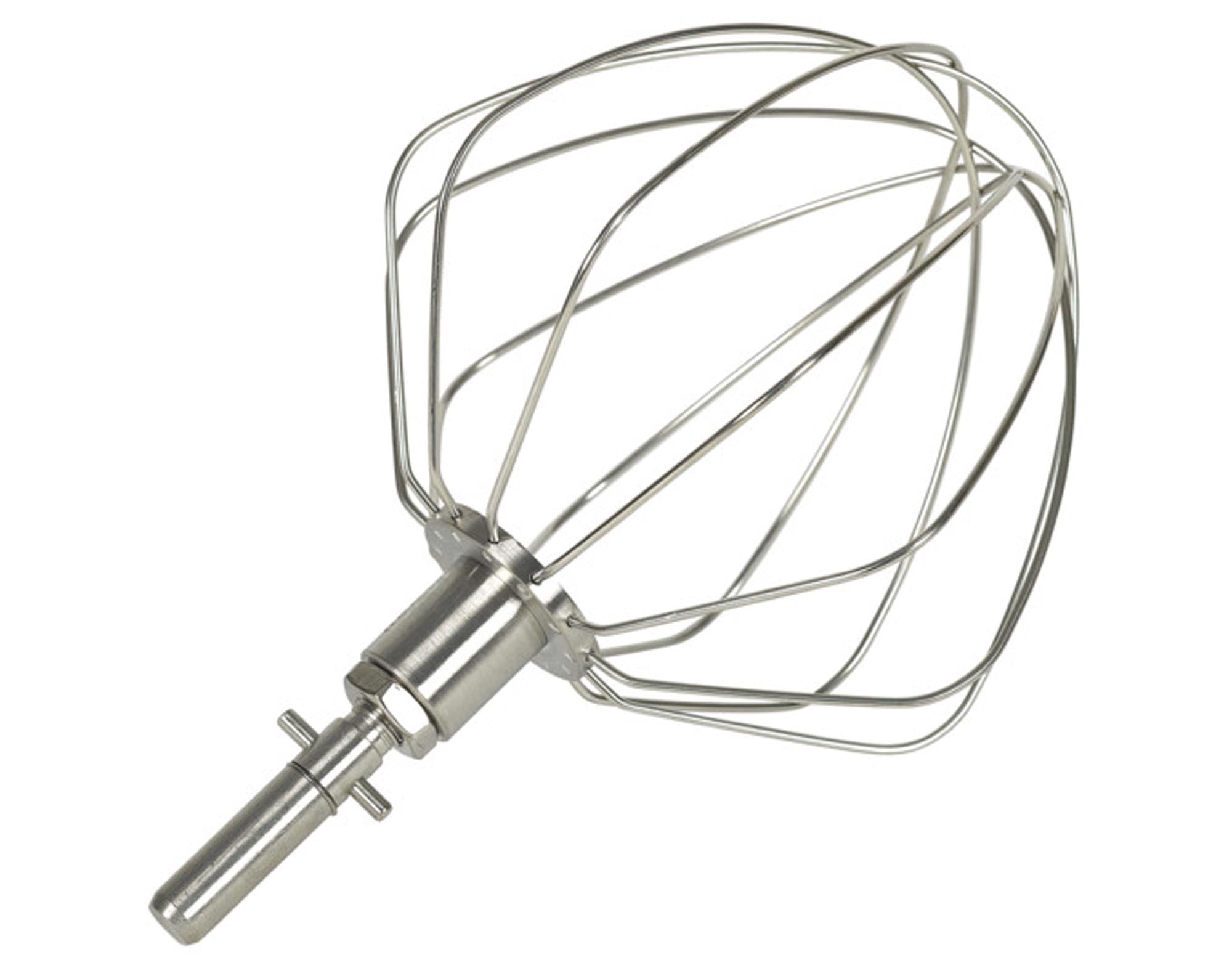 Entdecken Sie den KENWOOD Schwingbesen Chef für Modelle vor 2008. Robuste Edelstahlqualität, vielseitig einsetzbar und ergonomisch gestaltet für müheloses Backen.