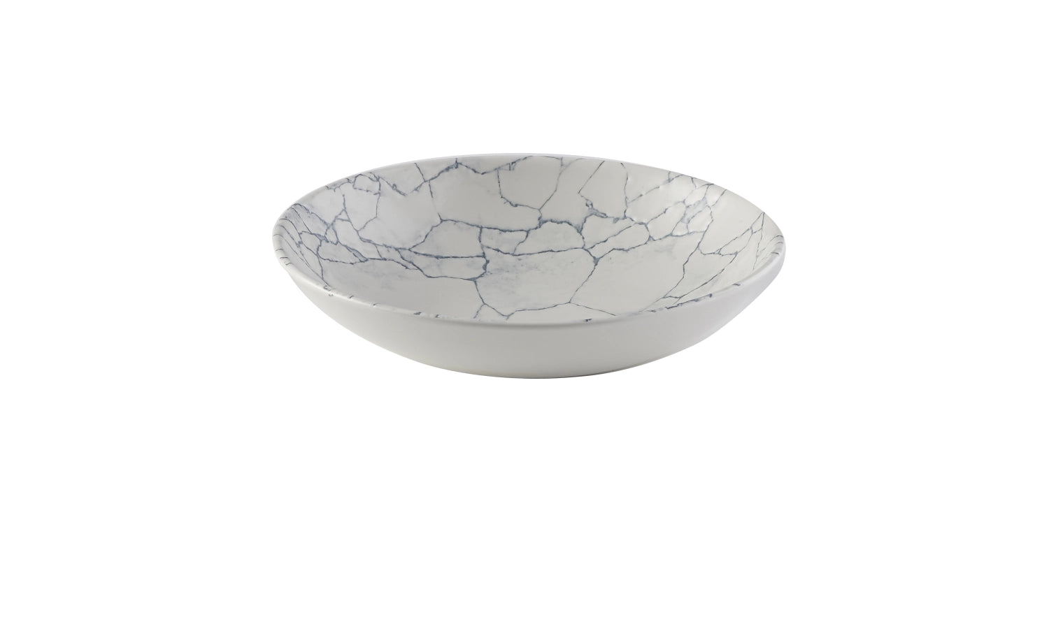 S.PKintsugi Pearl Grey Coupe Deep Plate 24.8cm