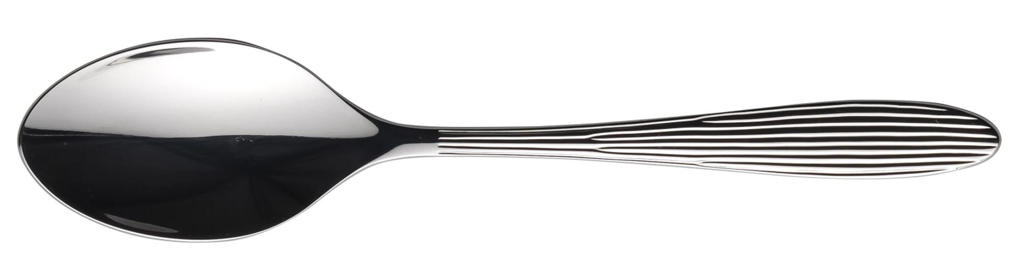 Entdecken Sie die eleganten Agano Kaffeelöffel (13,6 cm) von Churchill. Hochwertiger 18/10 Edelstahl, ergonomisches Design, spülmaschinenfest. Ideal für Kaffee und Desserts.