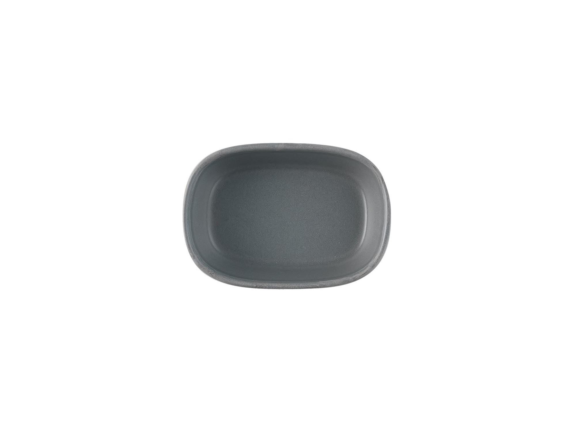 Elegante Emerge Seattle Grey Schale in tiefem Design, ideal für Servieren und Dekorieren, Maße: 17.3x11.9x5cm, von Churchill.