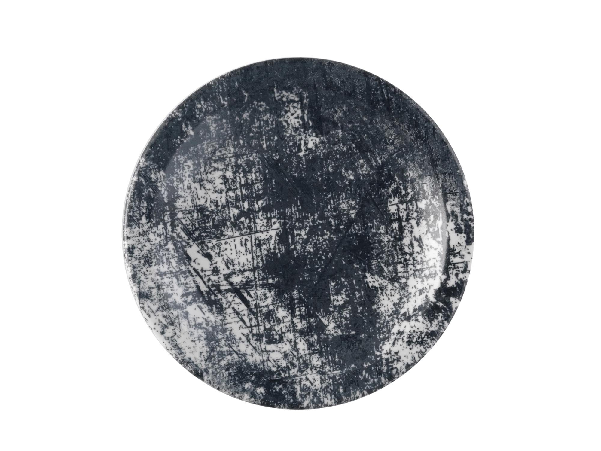Eleganter Urban Black Teller, 17,8 cm, aus hochwertiger Keramik. Ideal für stilvolle Anlässe und täglichen Gebrauch.