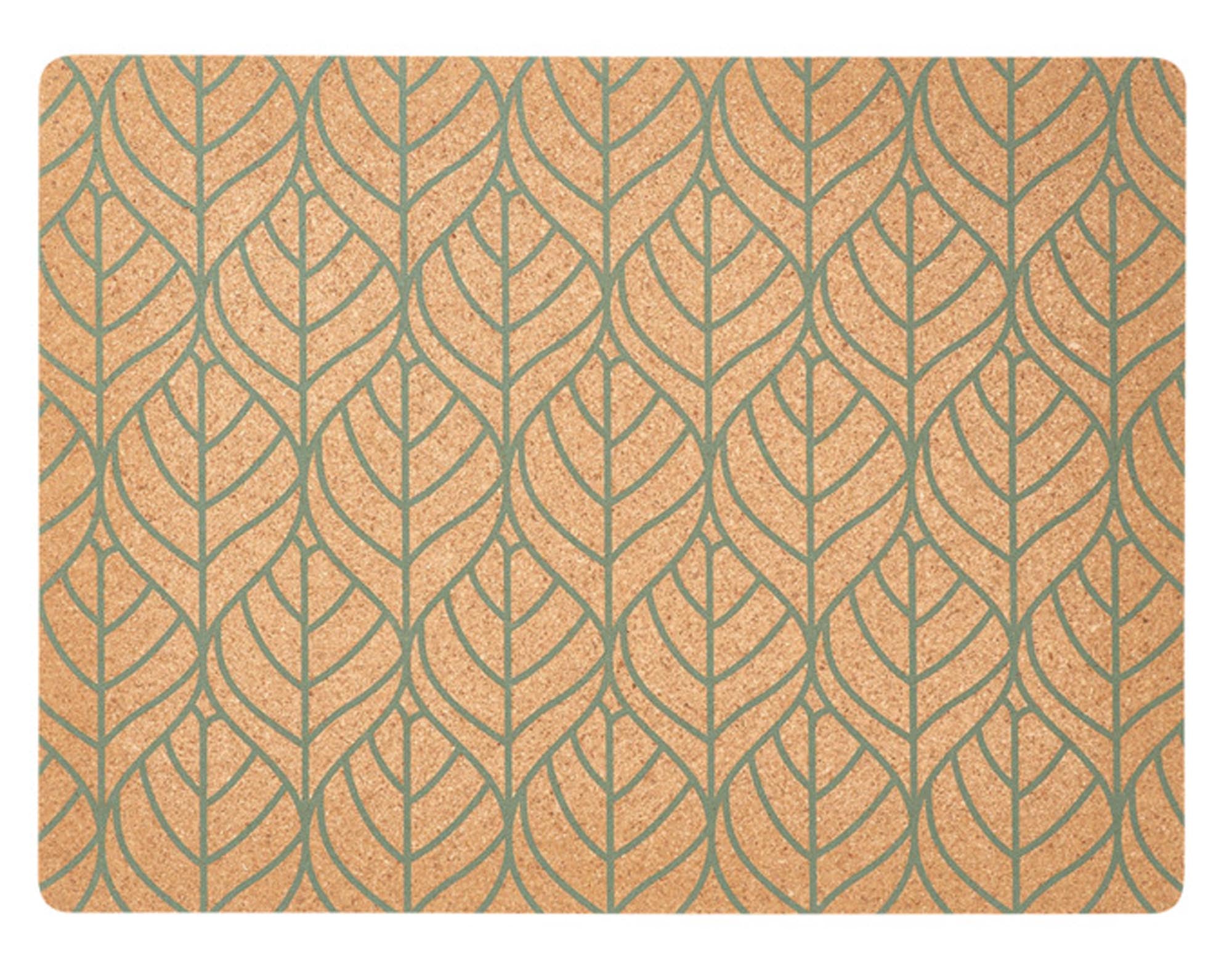 Entdecken Sie das ZELLER Tischset Graphic Leave Kork in salbeigrün (40x30 cm) – stilvoll, langlebig und ideal für jeden Esstisch. Perfekt für jeden Anlass!