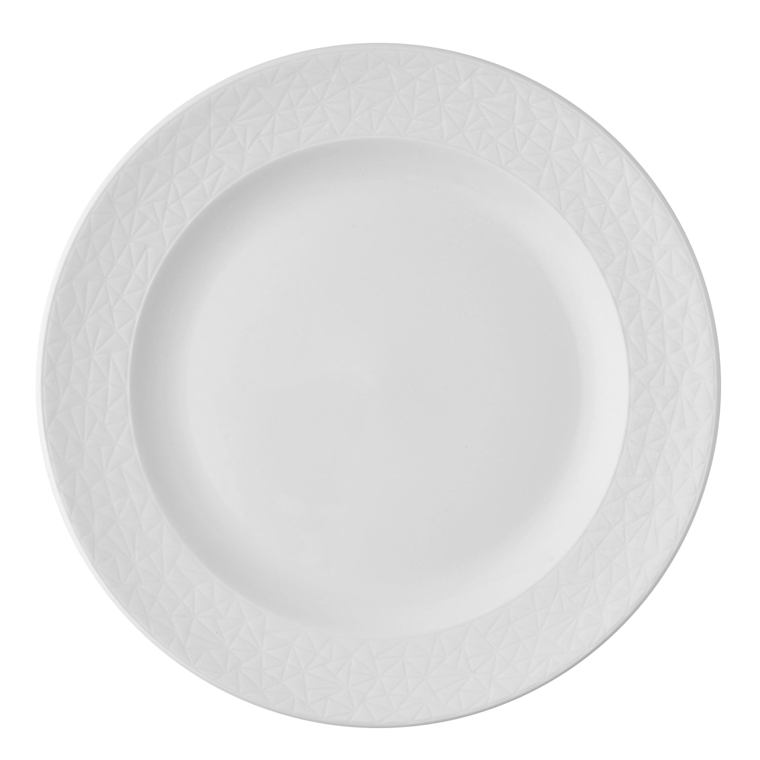 Eleganter flacher Teller Alchemy Abstract von Churchill, 30 cm, perfekt für stilvolle Präsentationen und festliche Tischdekoration.