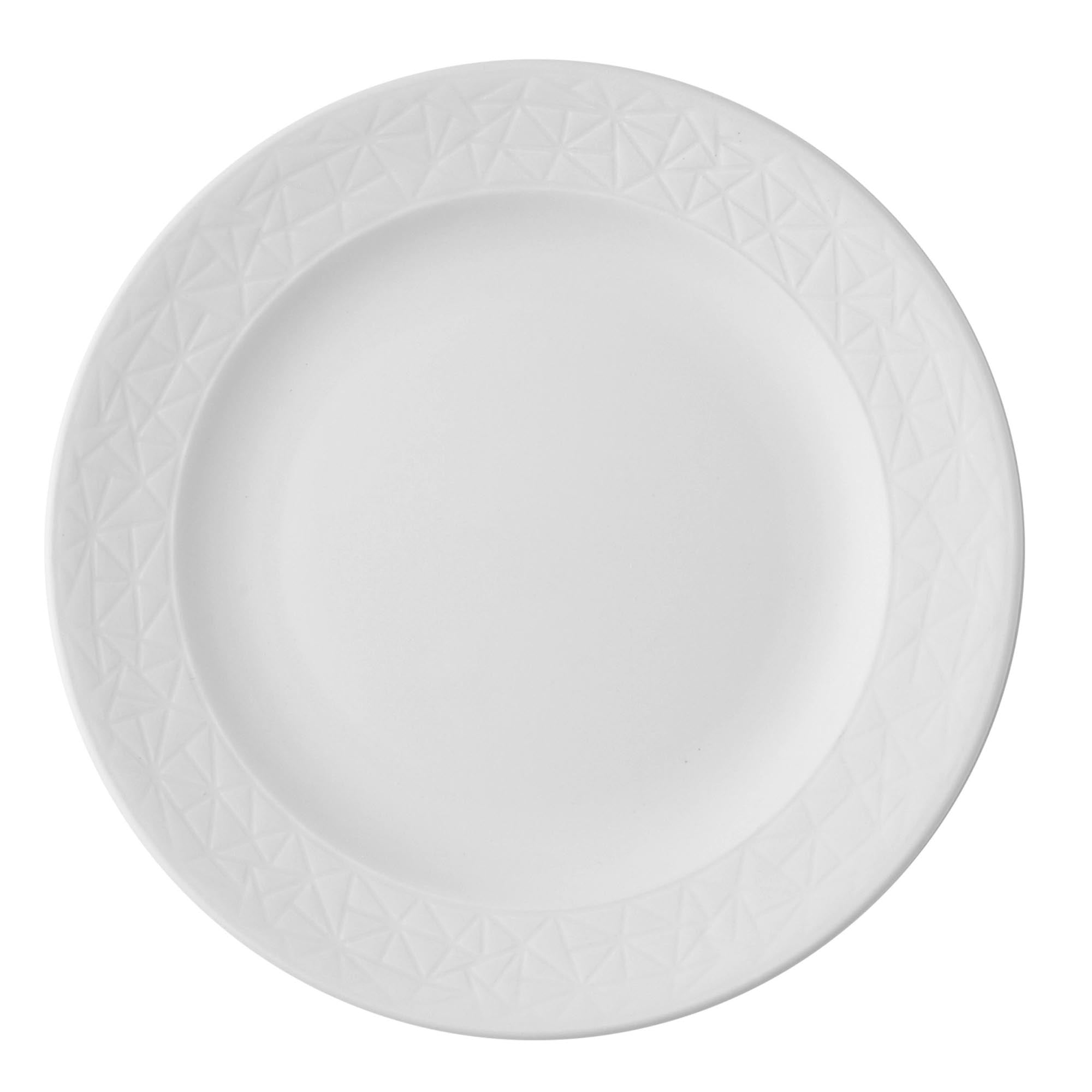 Eleganter Alchemy Abstract Teller 20.3cm: einzigartiges Design, langlebiges Porzellan, ideal für Vorspeisen und Desserts.