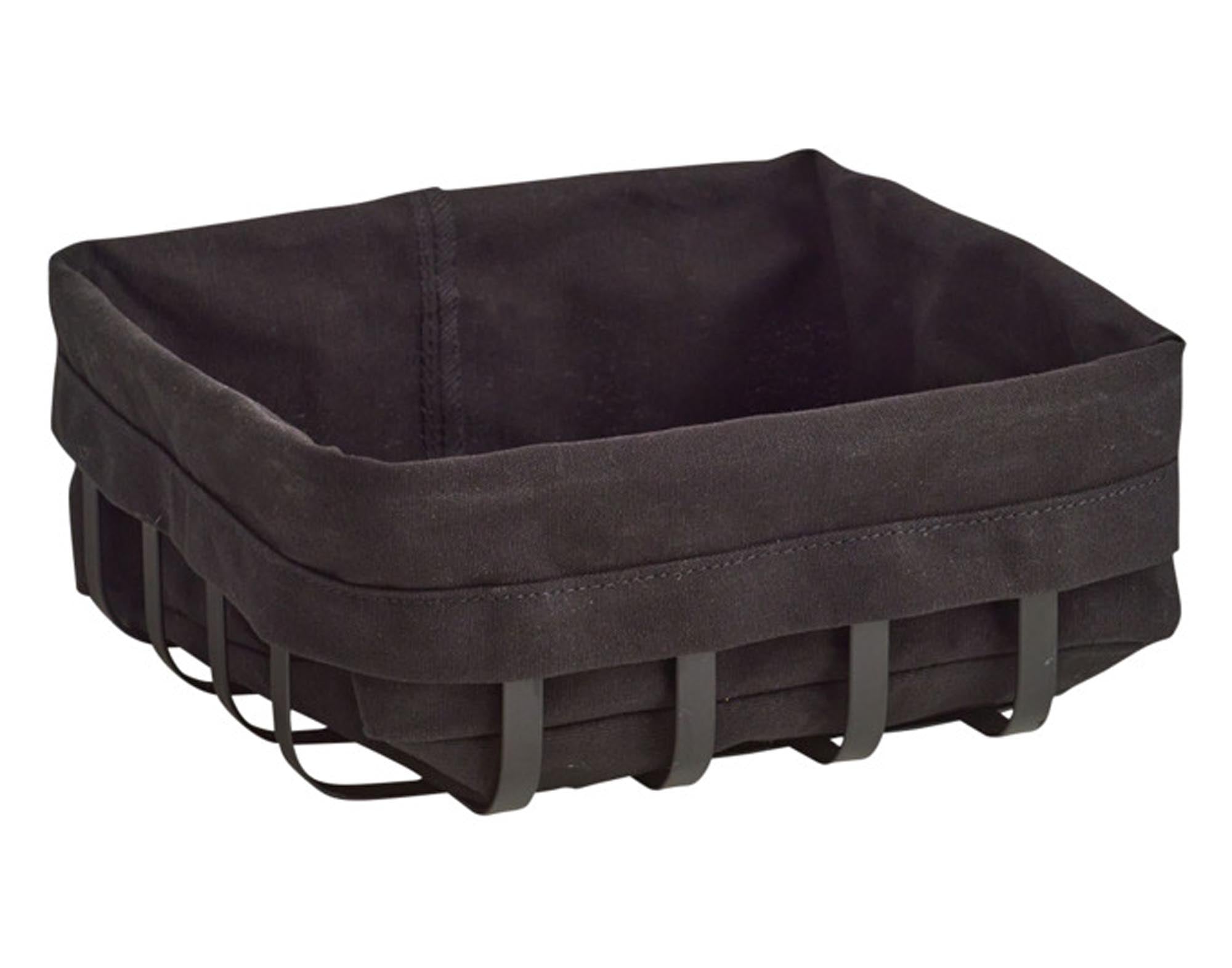 Entdecken Sie den ZELLER Brotkorb aus Metall und Baumwolle (22x22x9 cm) – stilvoll, praktisch und ideal für frisches Brot und Brötchen.