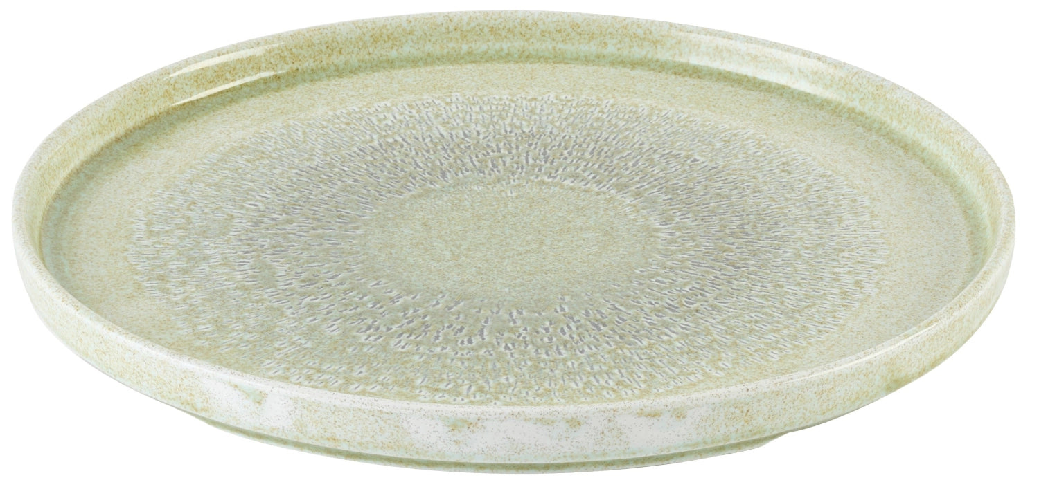 Schöner 21 cm Walled Teller aus der Harvest Grain Serie von Churchill, perfekt für ansprechende Präsentationen und festliche Anlässe.