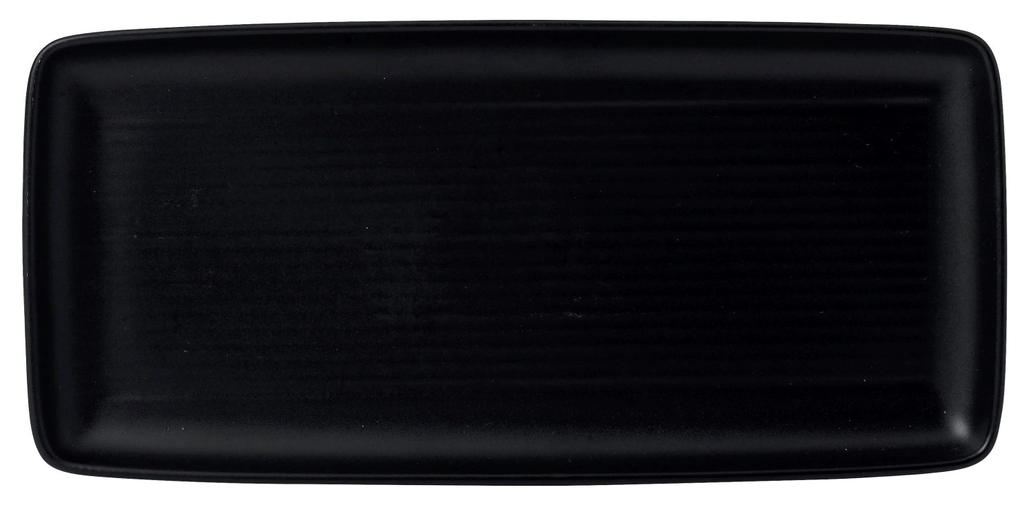 Entdecken Sie das Evo Jet Tablett von Churchill (36x17.1cm) aus hochwertigem Porzellan. Ideal für Gastronomie und private Anlässe, spülmaschinenfest und elegant.