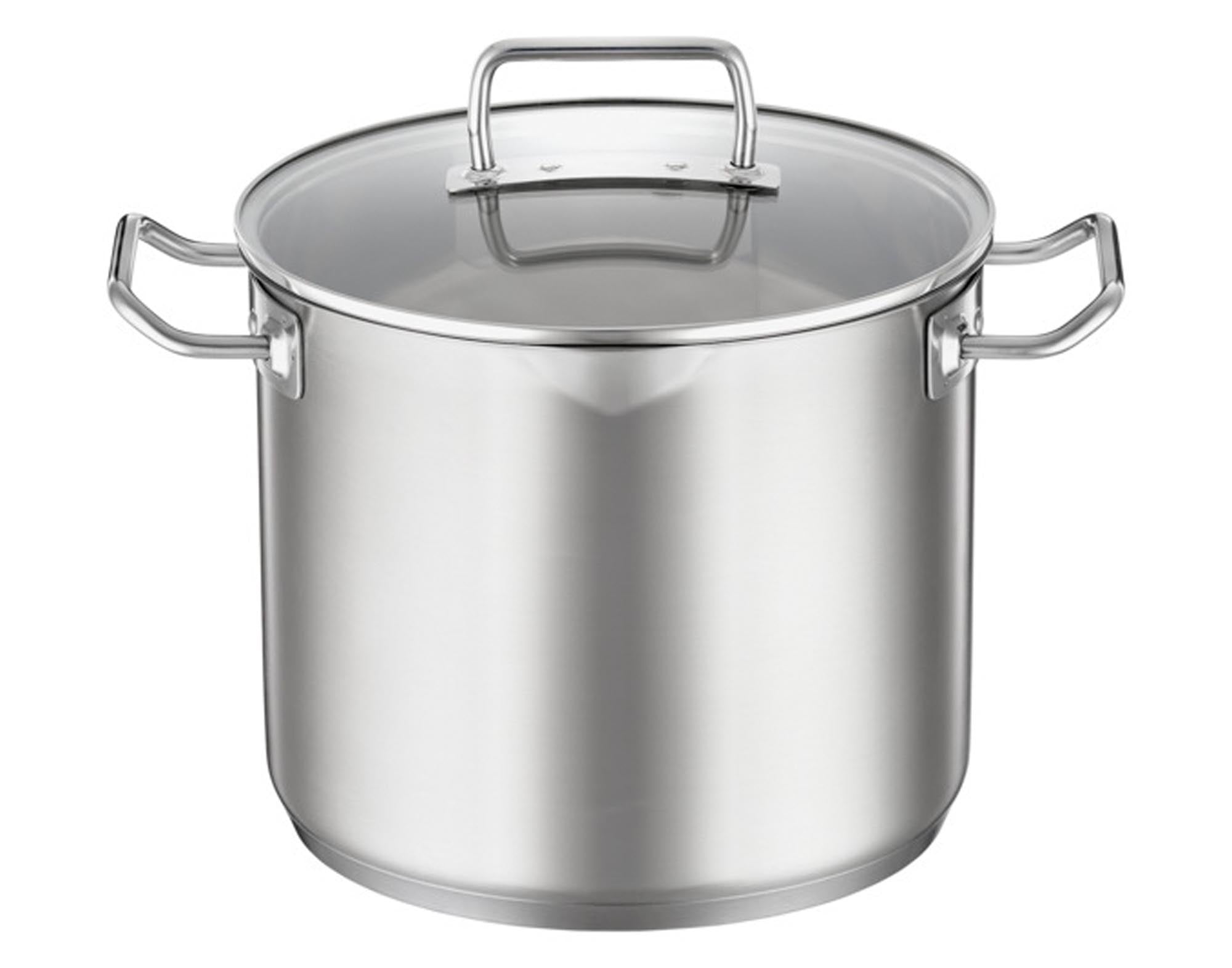 Entdecken Sie den RÖSLE Gemüsetopf Expertiso ø 24 cm aus hochwertigem Edelstahl. Ideal für Gemüsegerichte, mit robustem Glasdeckel und ergonomischen Griffen.