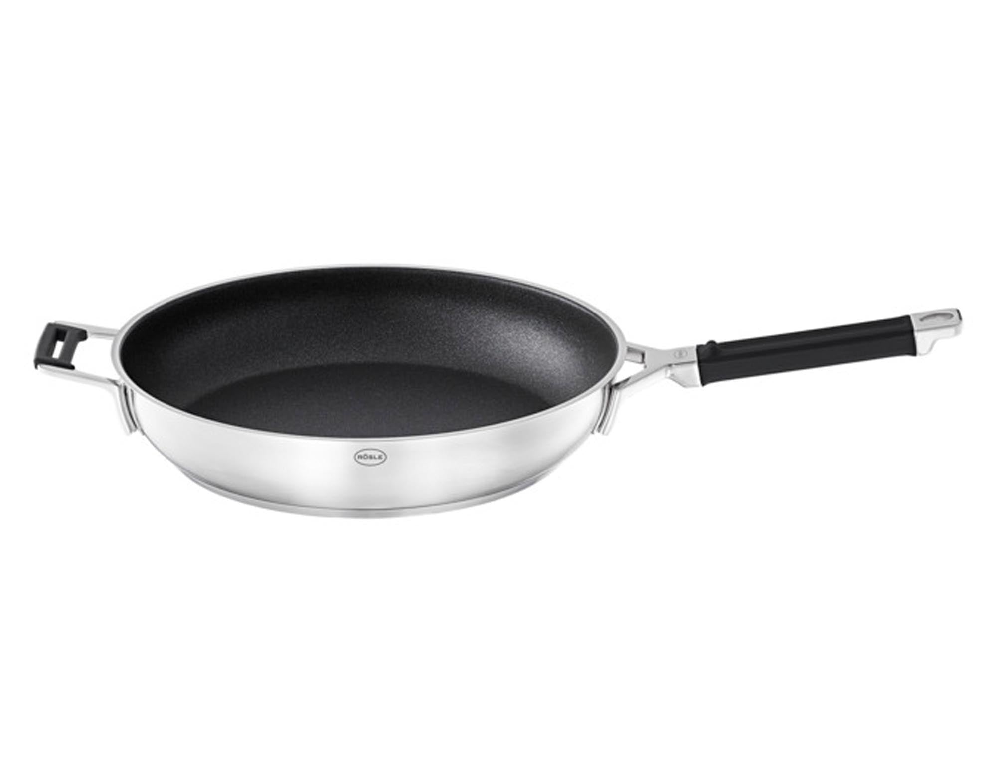 Entdecken Sie die RÖSLE Bratpfanne SilencePro ProResist ø 32 cm – ideal für fettfreies Braten, alle Herdarten und modernes Design. Perfekte Bratergebnisse!