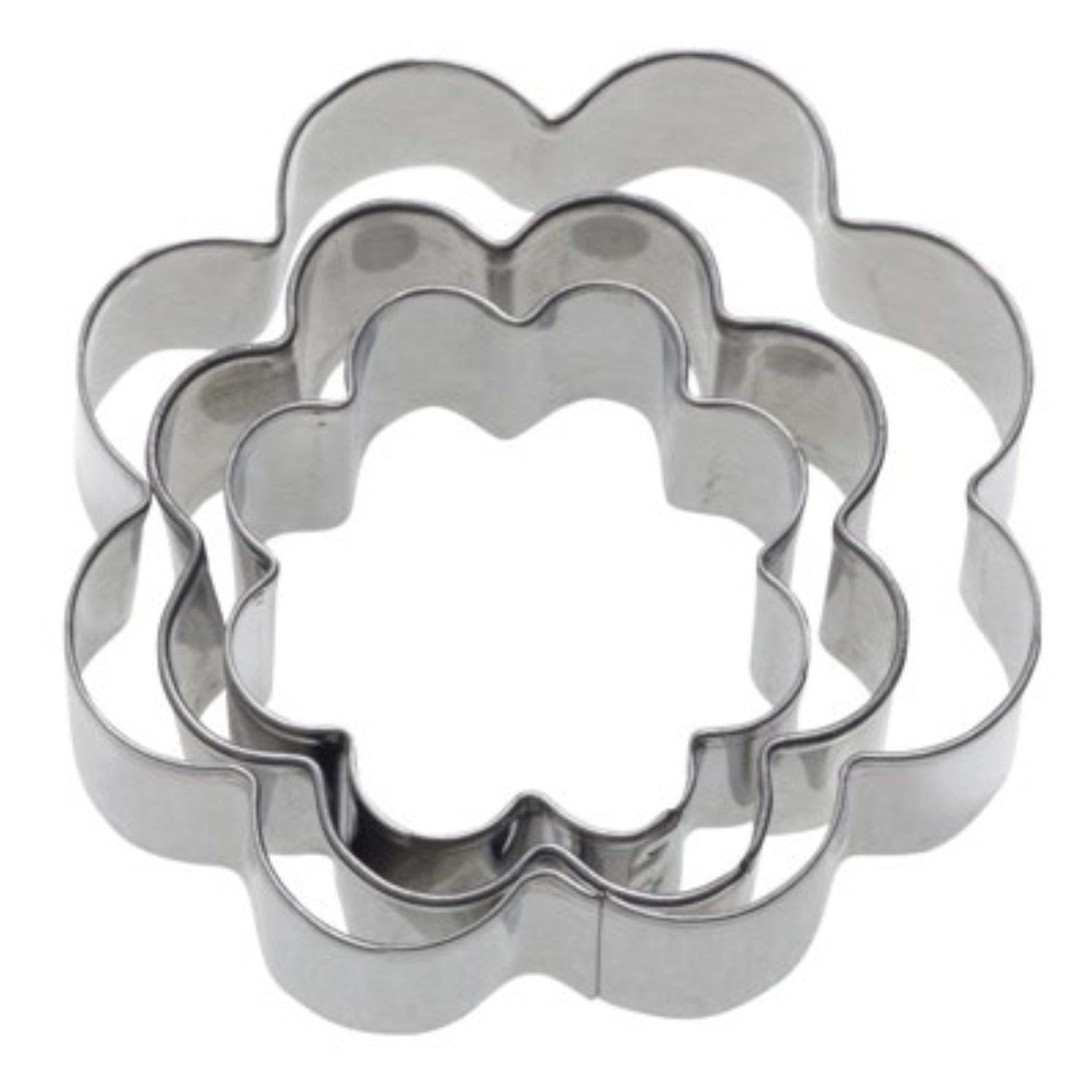 3 pezzi. Terrace Outlet forma Rosette, 4.5.6cm