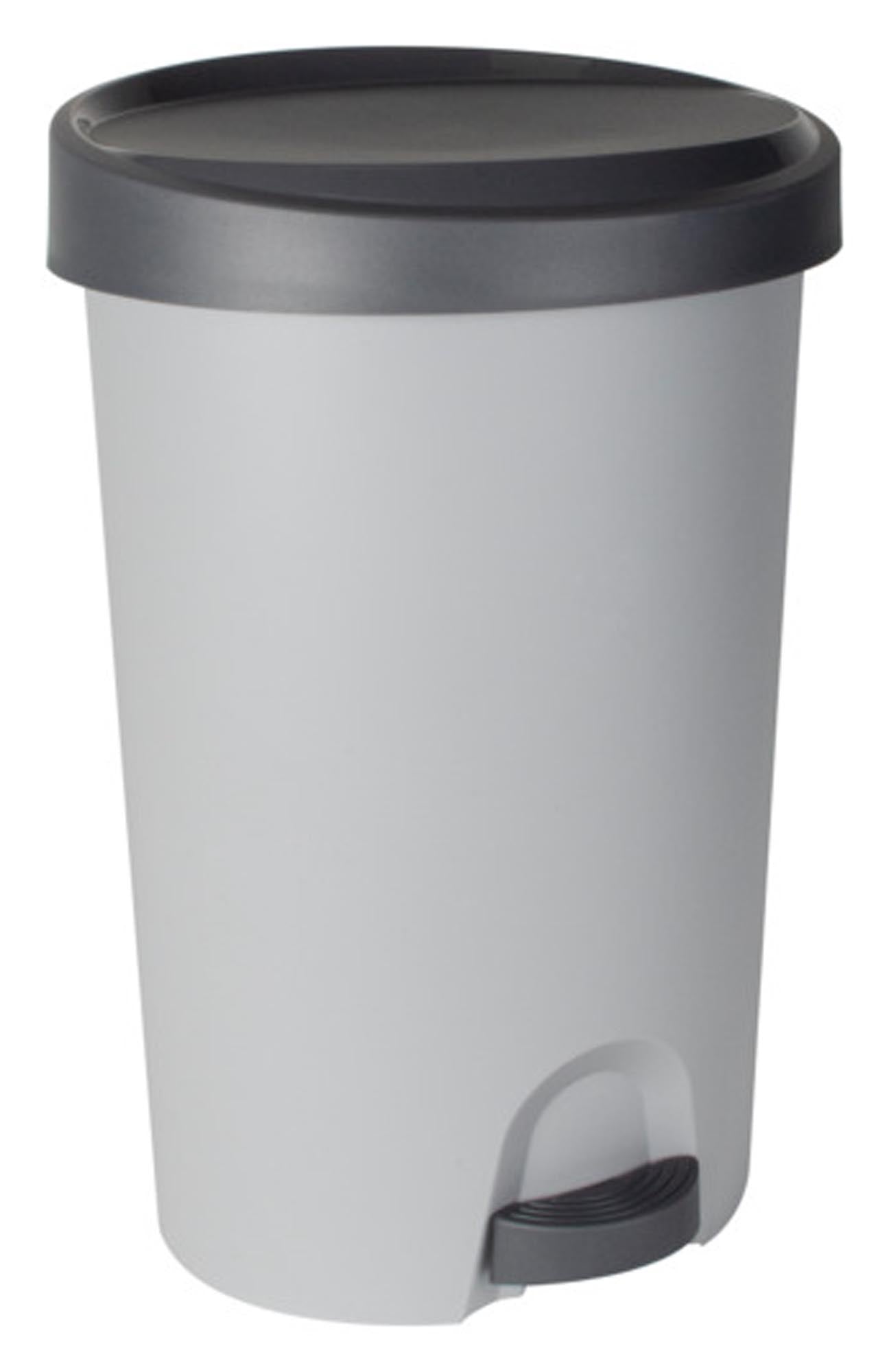 Entdecken Sie den EDA Treteimer 30 l in hellgrau – ideal für Küche, Bad und Büro. Hochwertiger Edelstahl, hygienisch, mit praktischem Fußmechanismus und herausnehmbarem Inneneimer.