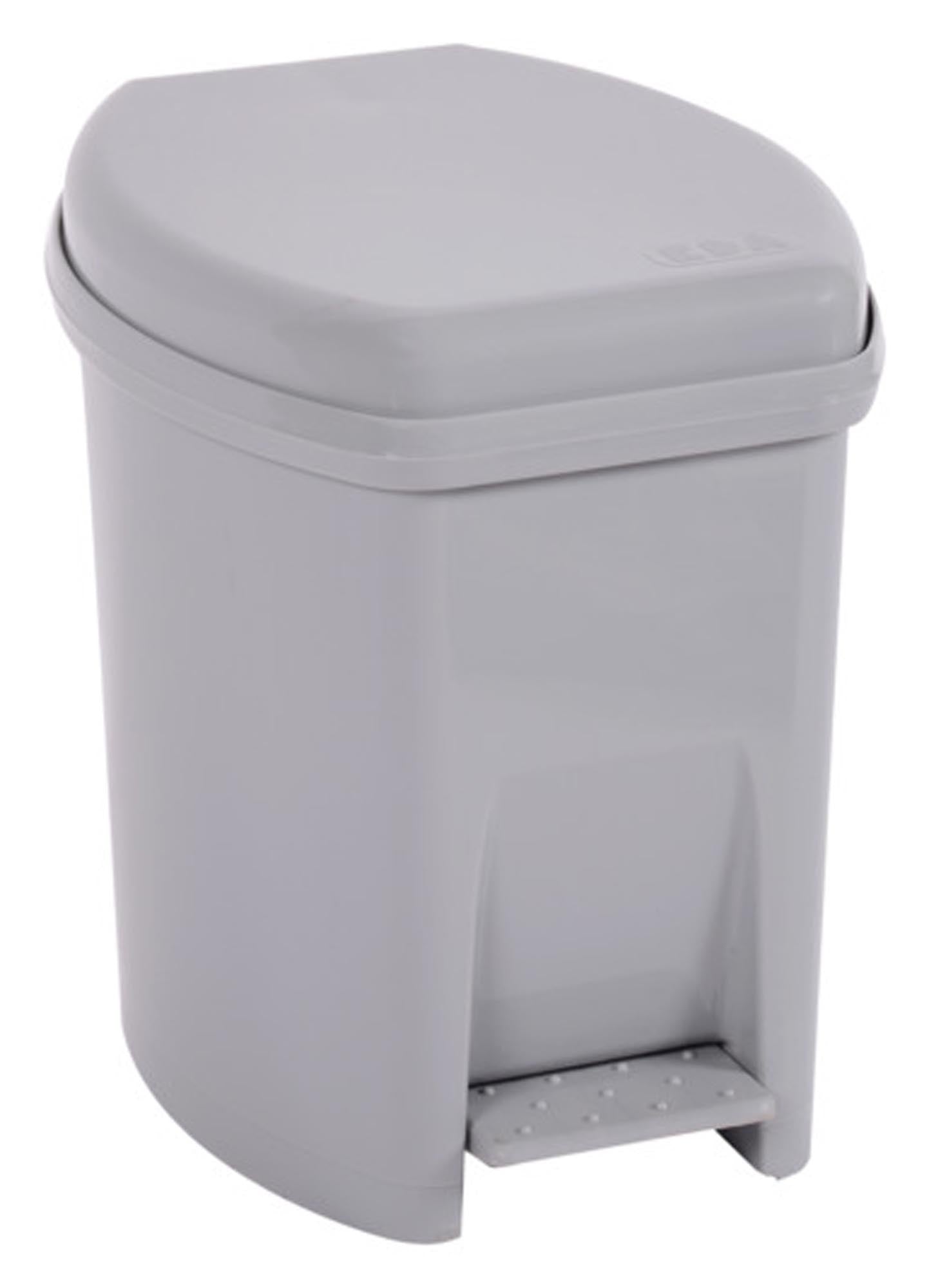 Entdecken Sie den EDA Treteimer 6 l in hellgrau: hygienisch, komfortabel und aus hochwertigem Edelstahl. Ideal für Küche, Bad und Büro.