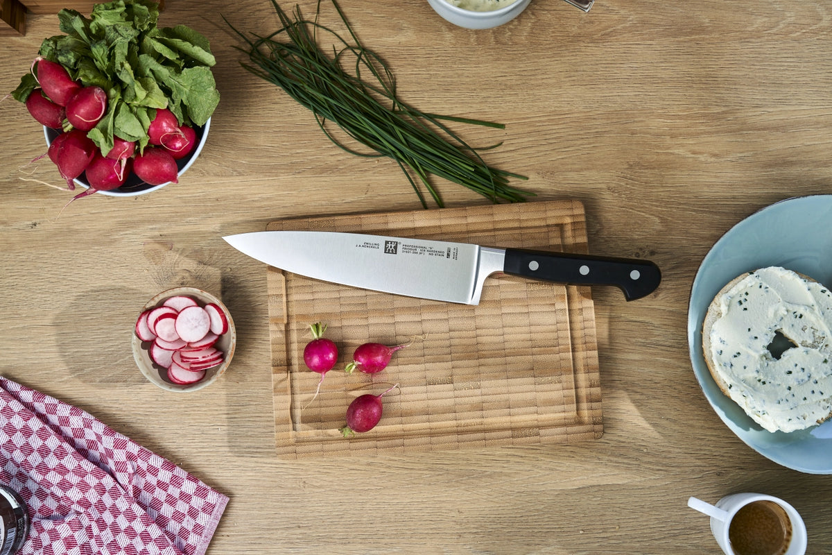 Professional "S" Messerset, 3-tlg. (Spick/Fleisch/Kochmesser in Schwarz präsentiert im Onlineshop von KAQTU Design AG. Küchenmesser ist von Zwilling Kitchen